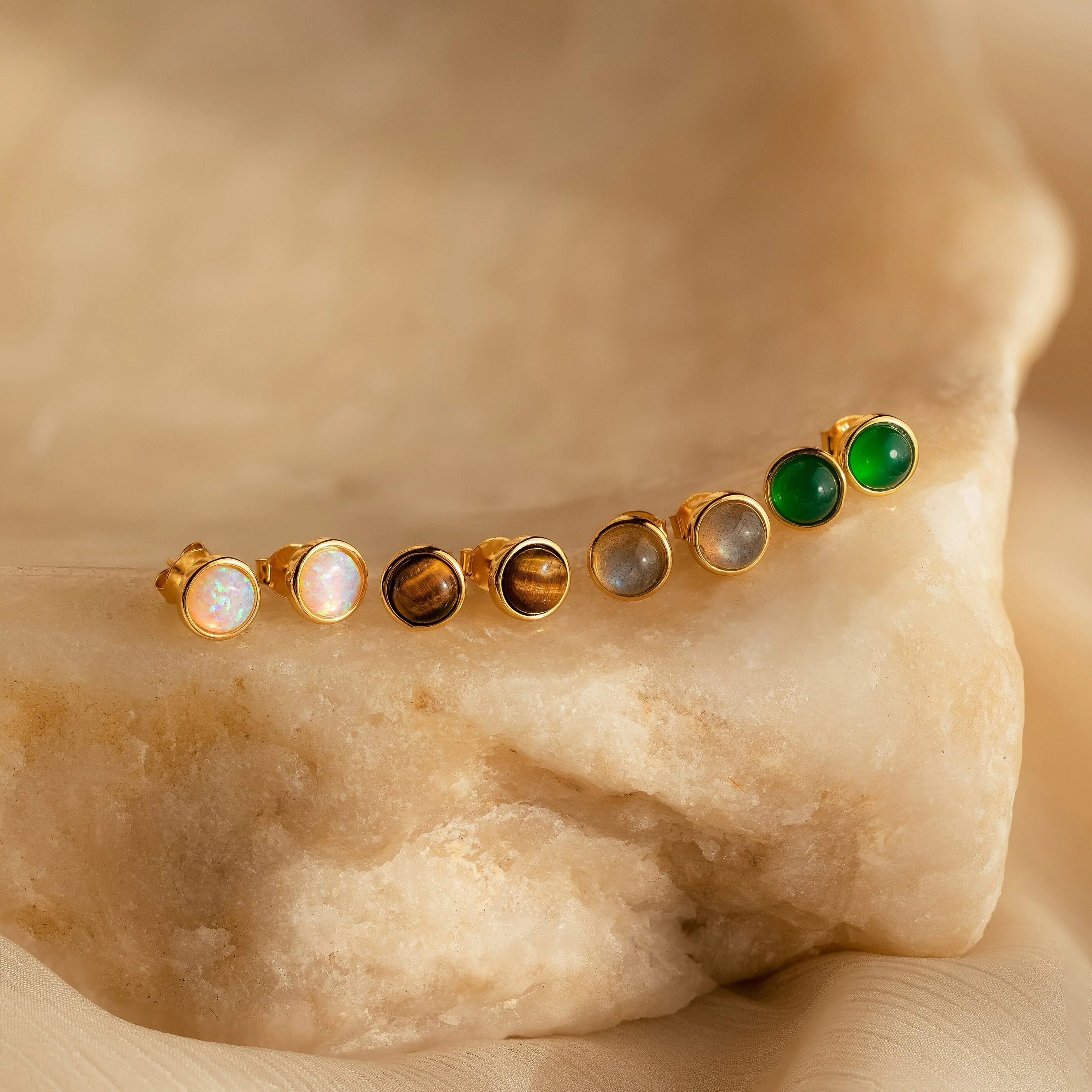 Manifest Gemstone Studs - Image 3