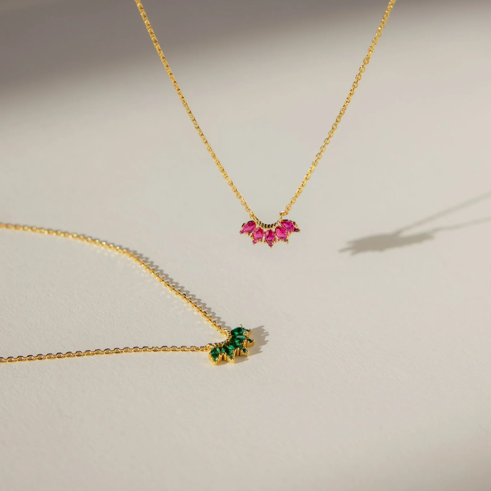 Marquise Birthstone Necklace - Image 3