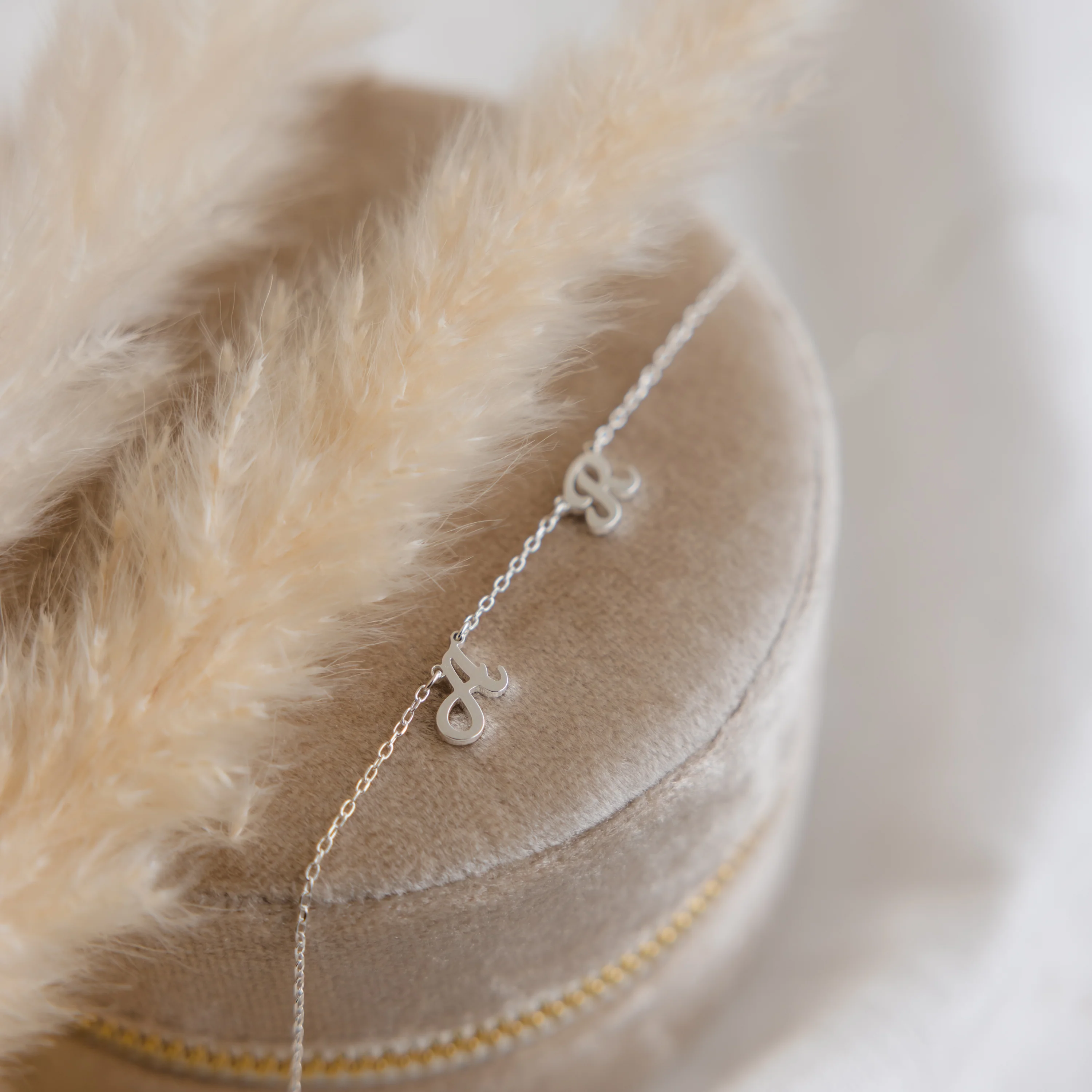Mellow Dainty Initial Necklace - Image 4