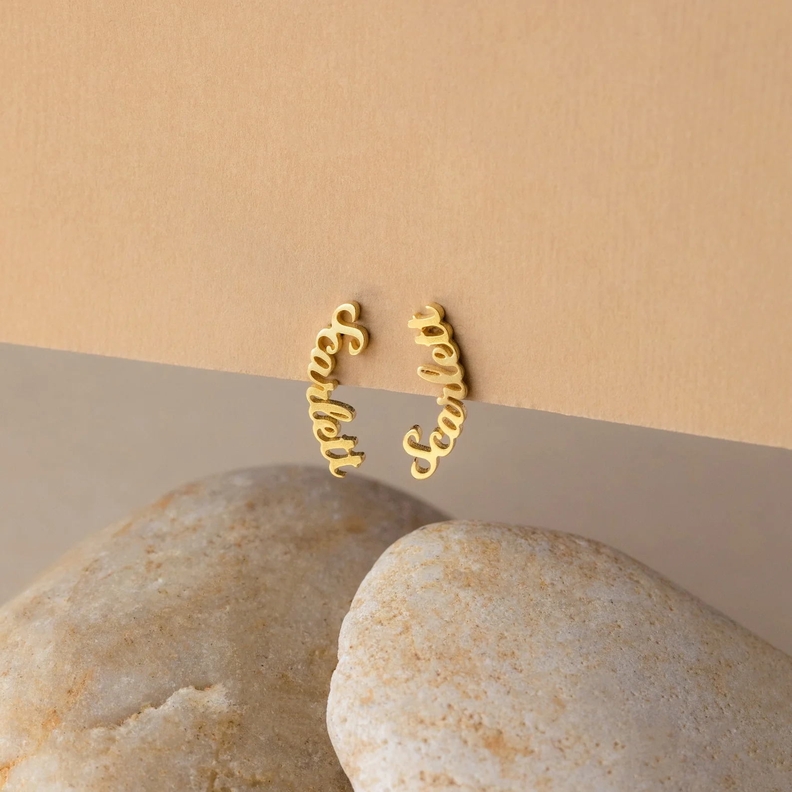 Mellow Name Earrings - Image 2