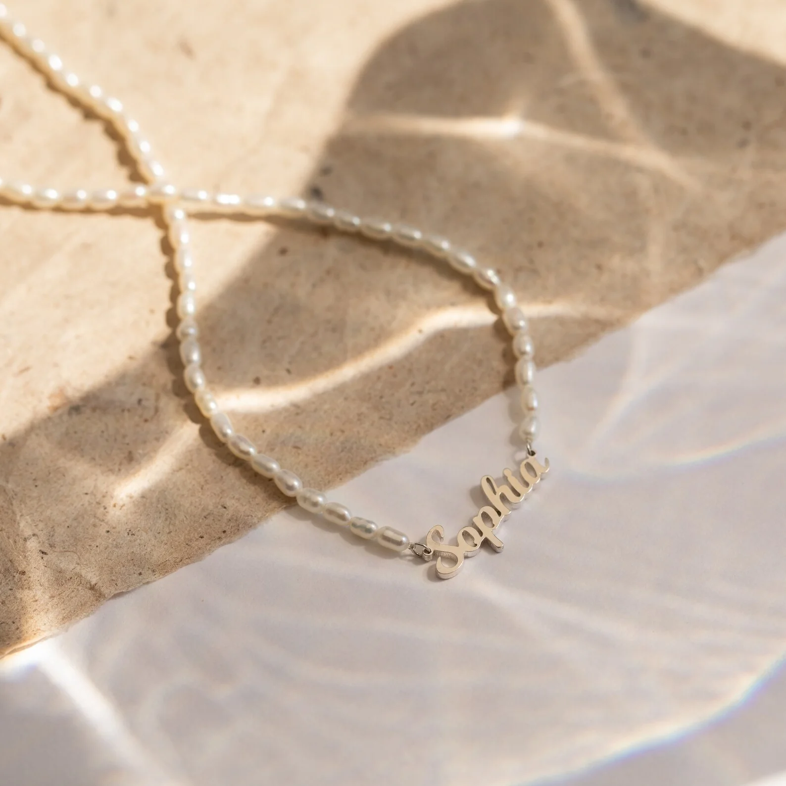 Mellow Pearl Name Necklace - Image 6