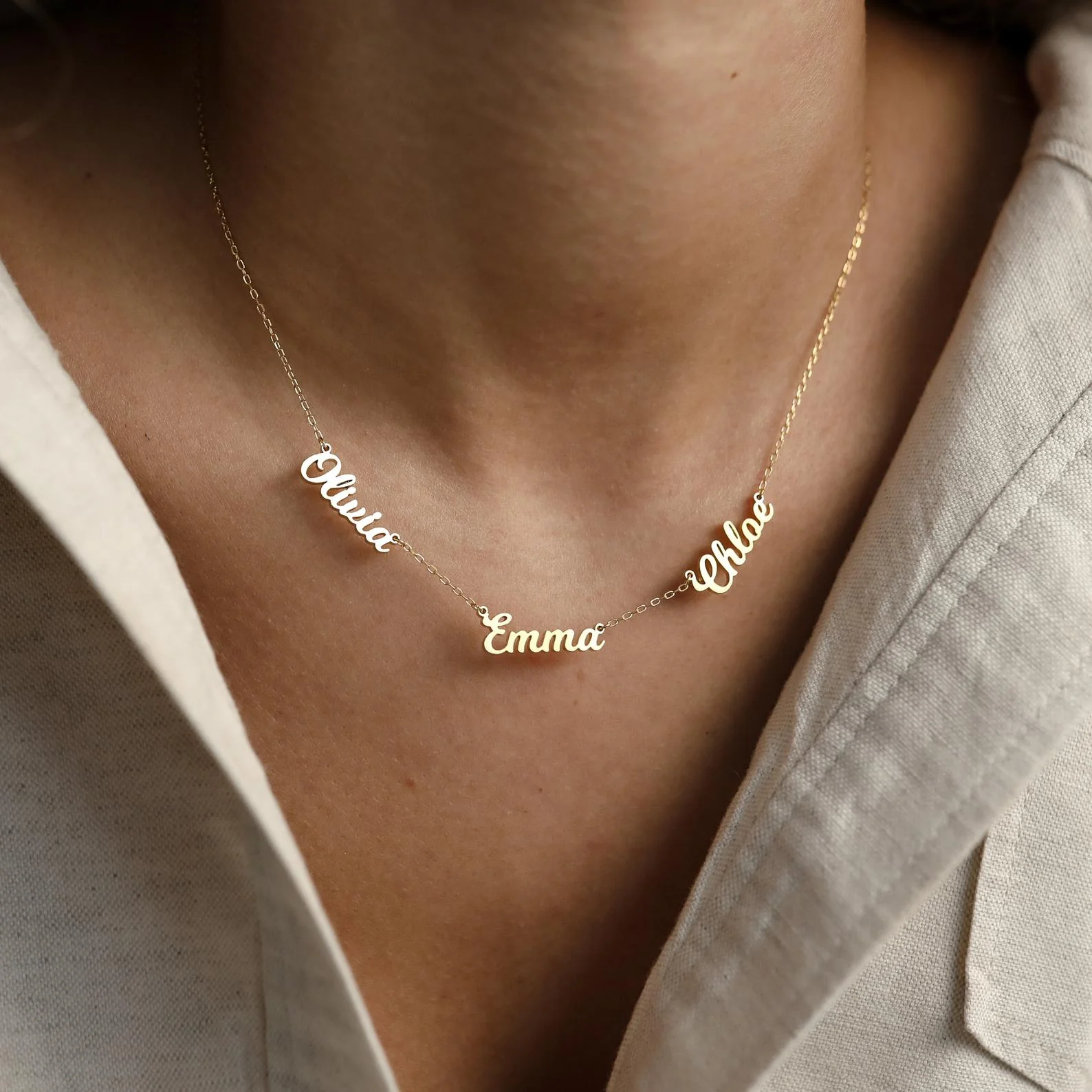 Mellow Multiple Name Necklace - Image 5
