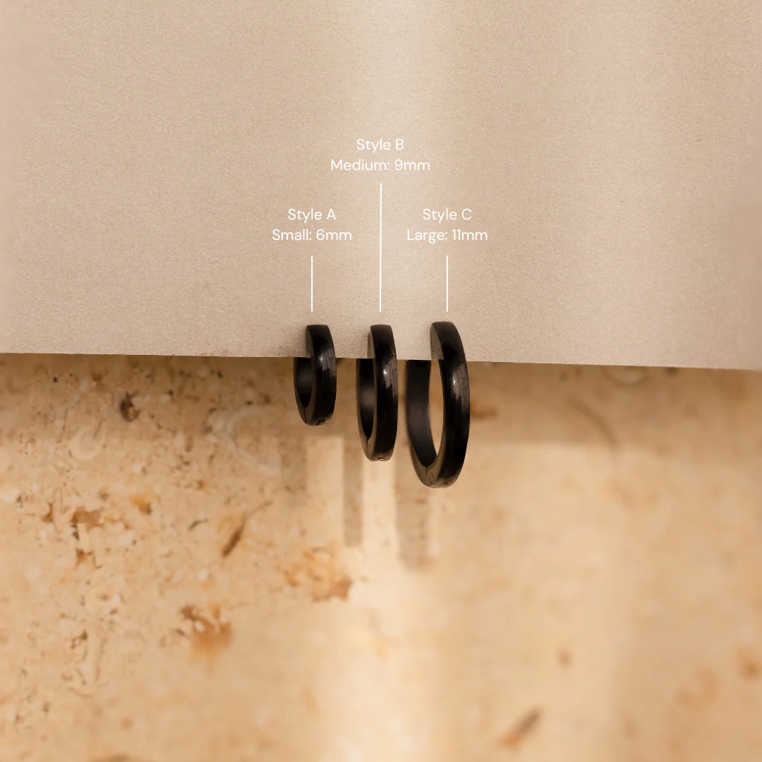 Men's Black Hoops Set - Image 3