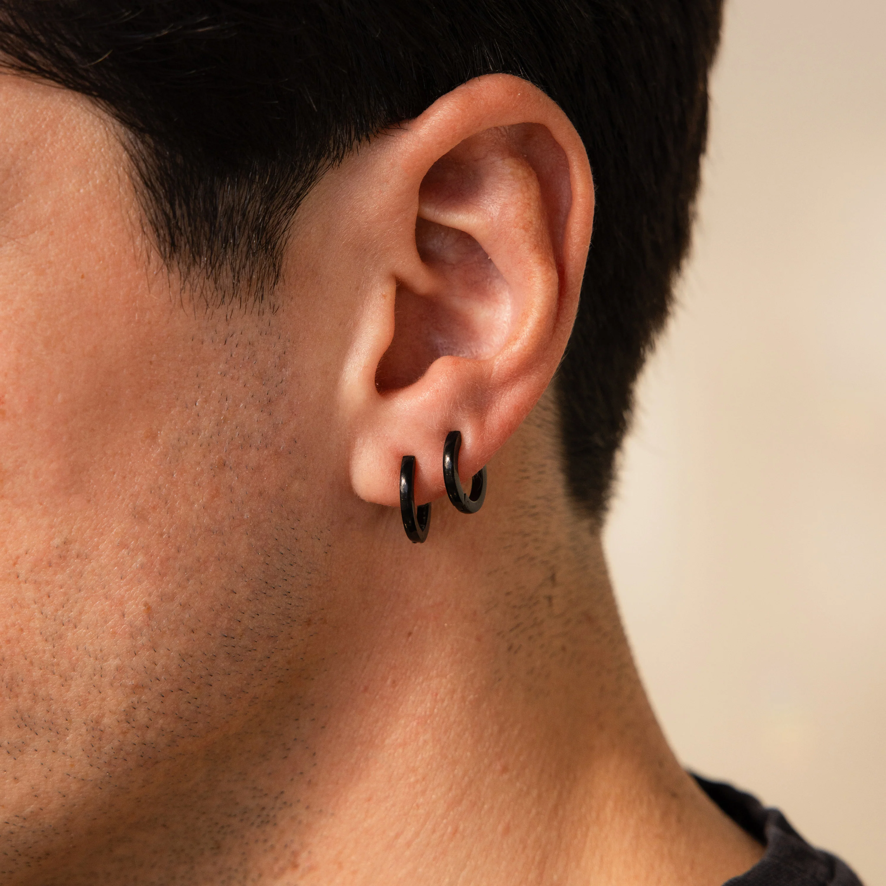 Men's Black Hoops Set - Image 8