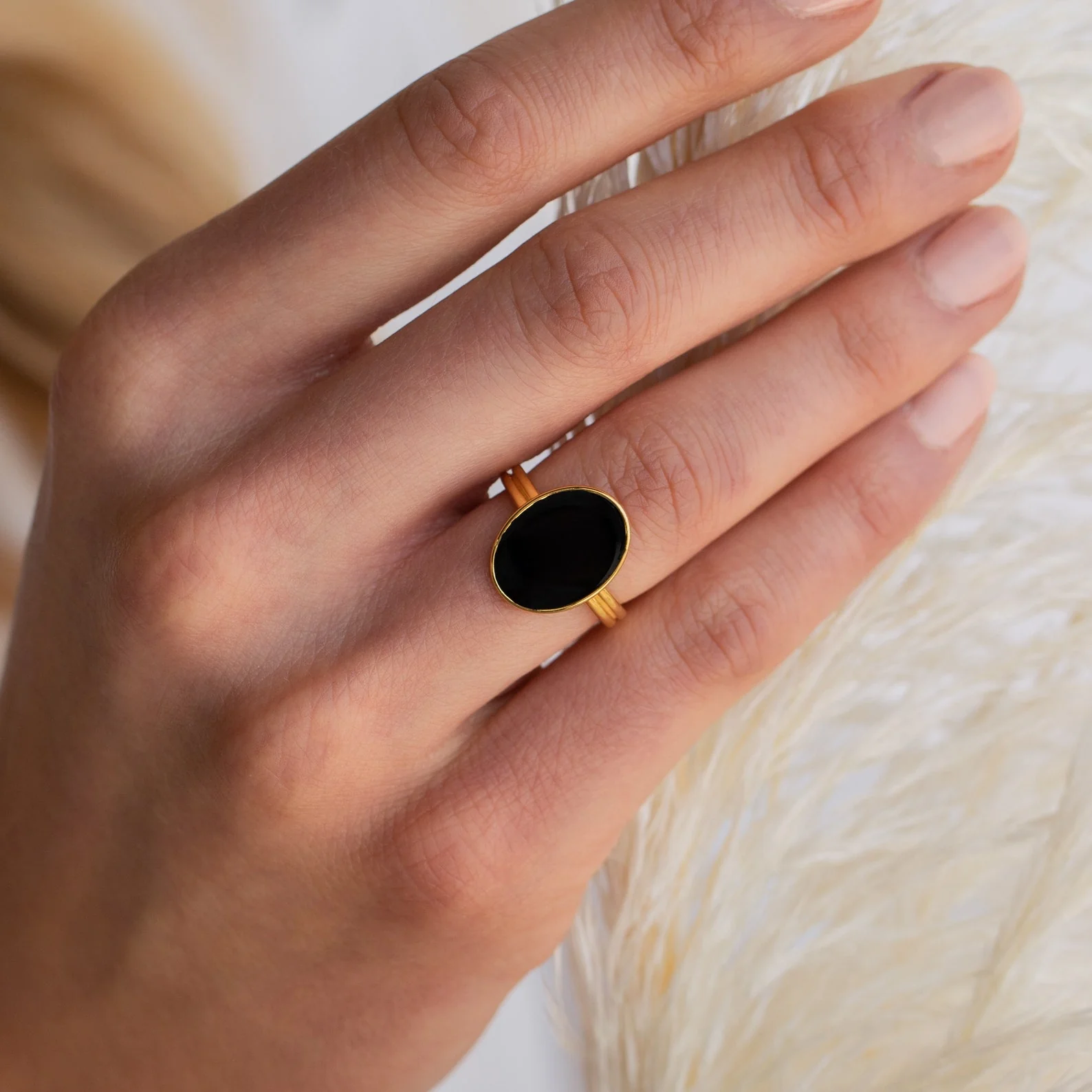 Midnight Hour Onyx Ring - Image 2