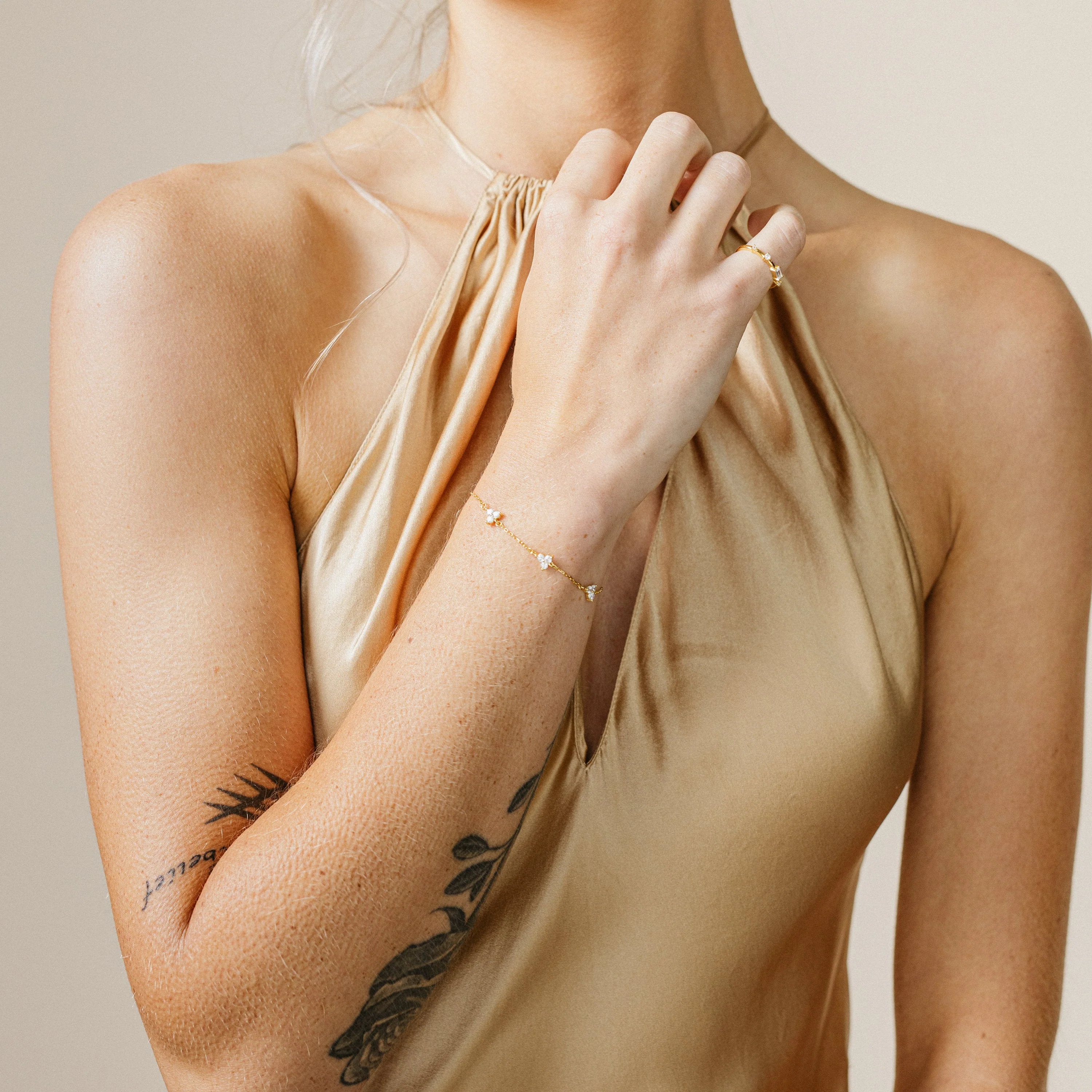Mini Lily Diamond Bracelet - Image 5