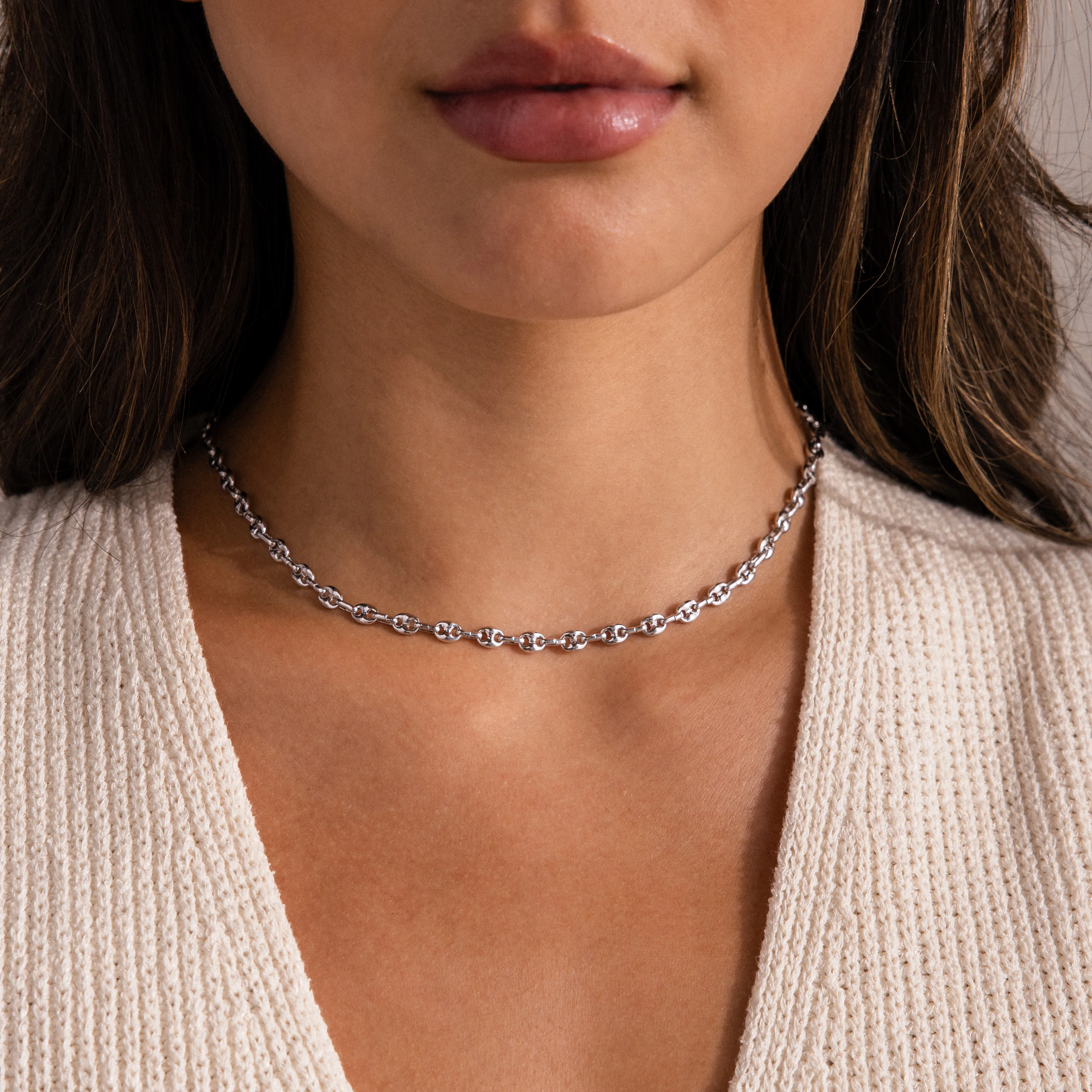 Mini Mariner Chain Necklace - Image 5