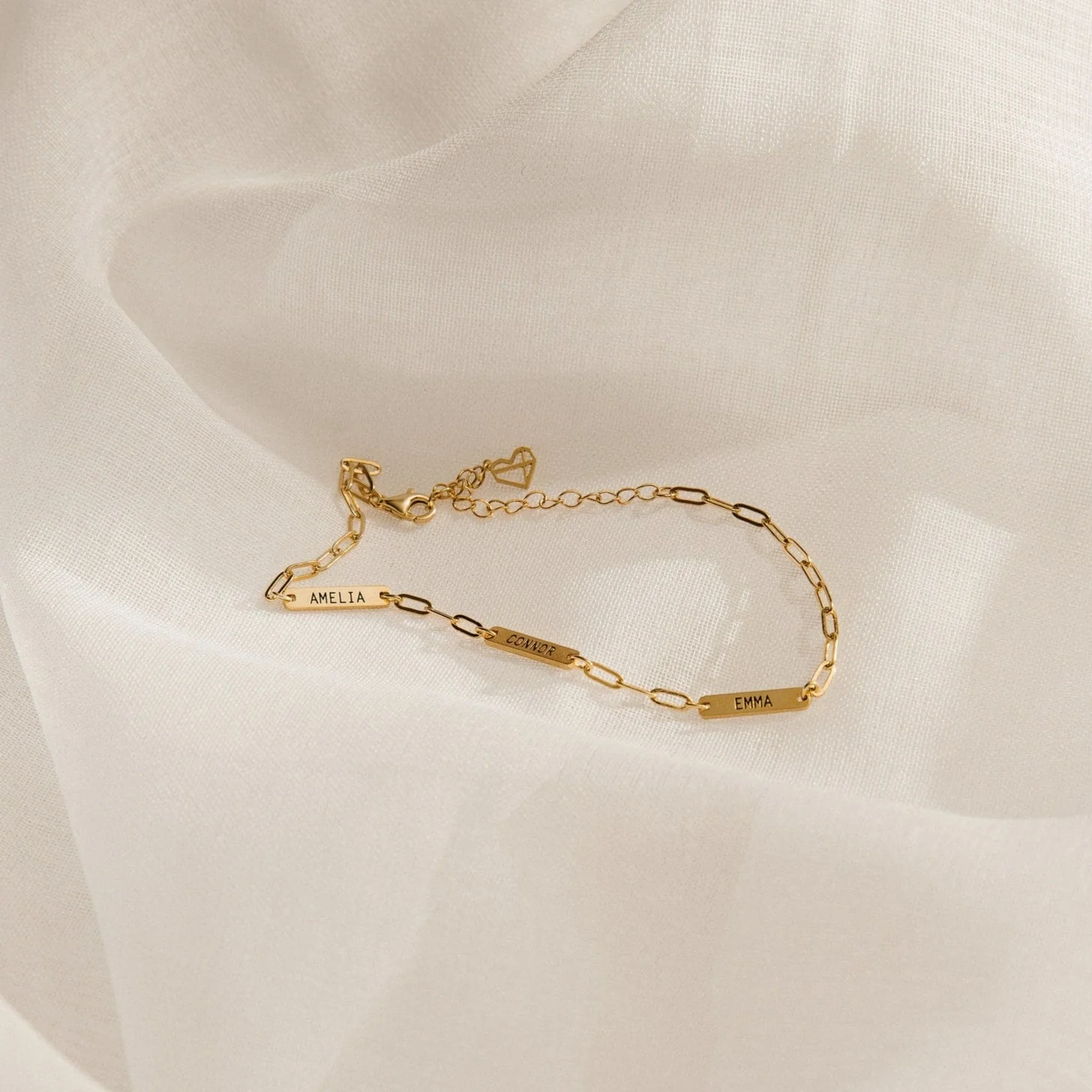 Mini Name Bar Bracelet - Image 3