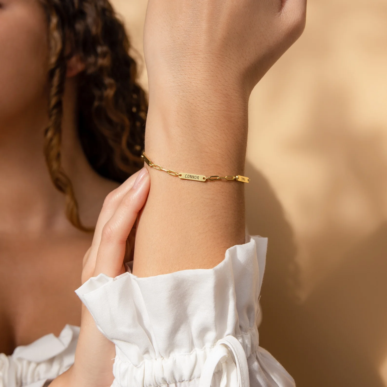 Mini Name Bar Bracelet - Image 4