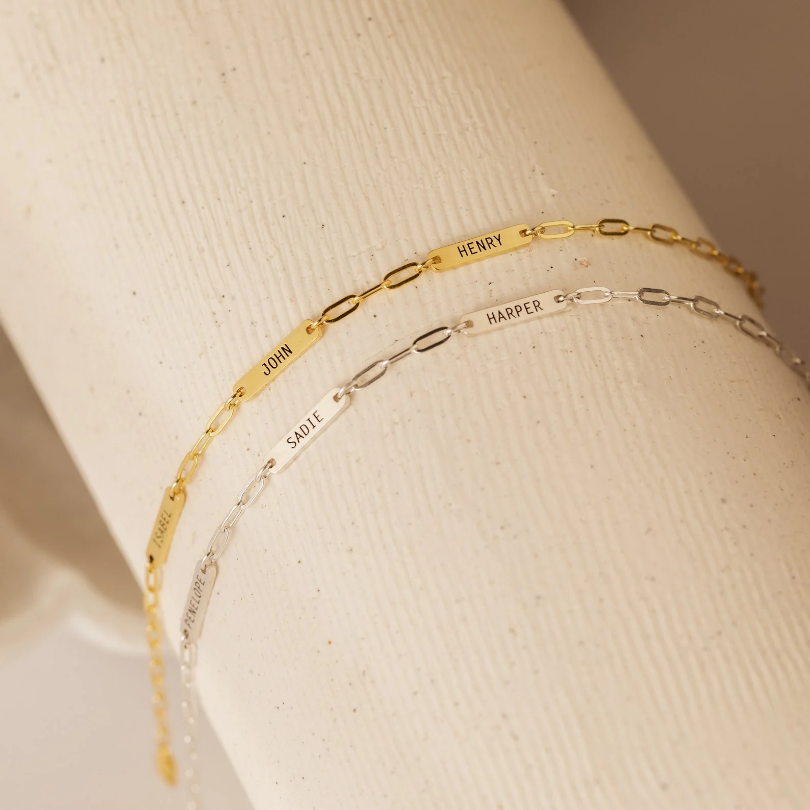Mini Name Bar Bracelet - Image 7