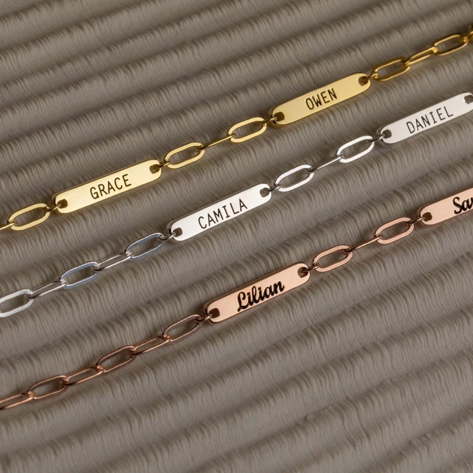 Mini Name Bar Necklace - Image 5