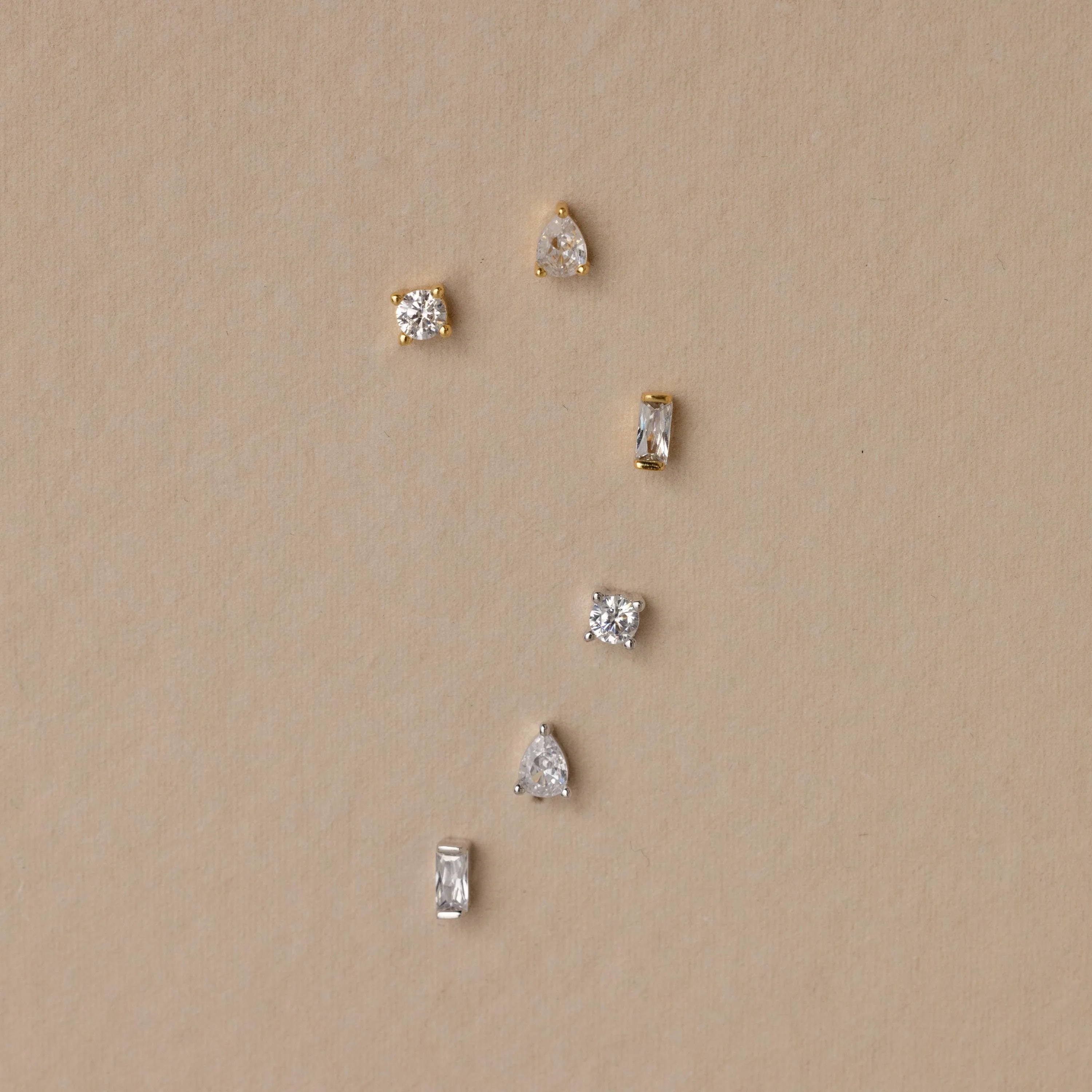 Mixed Diamond Flat Back Stud Set - Image 7