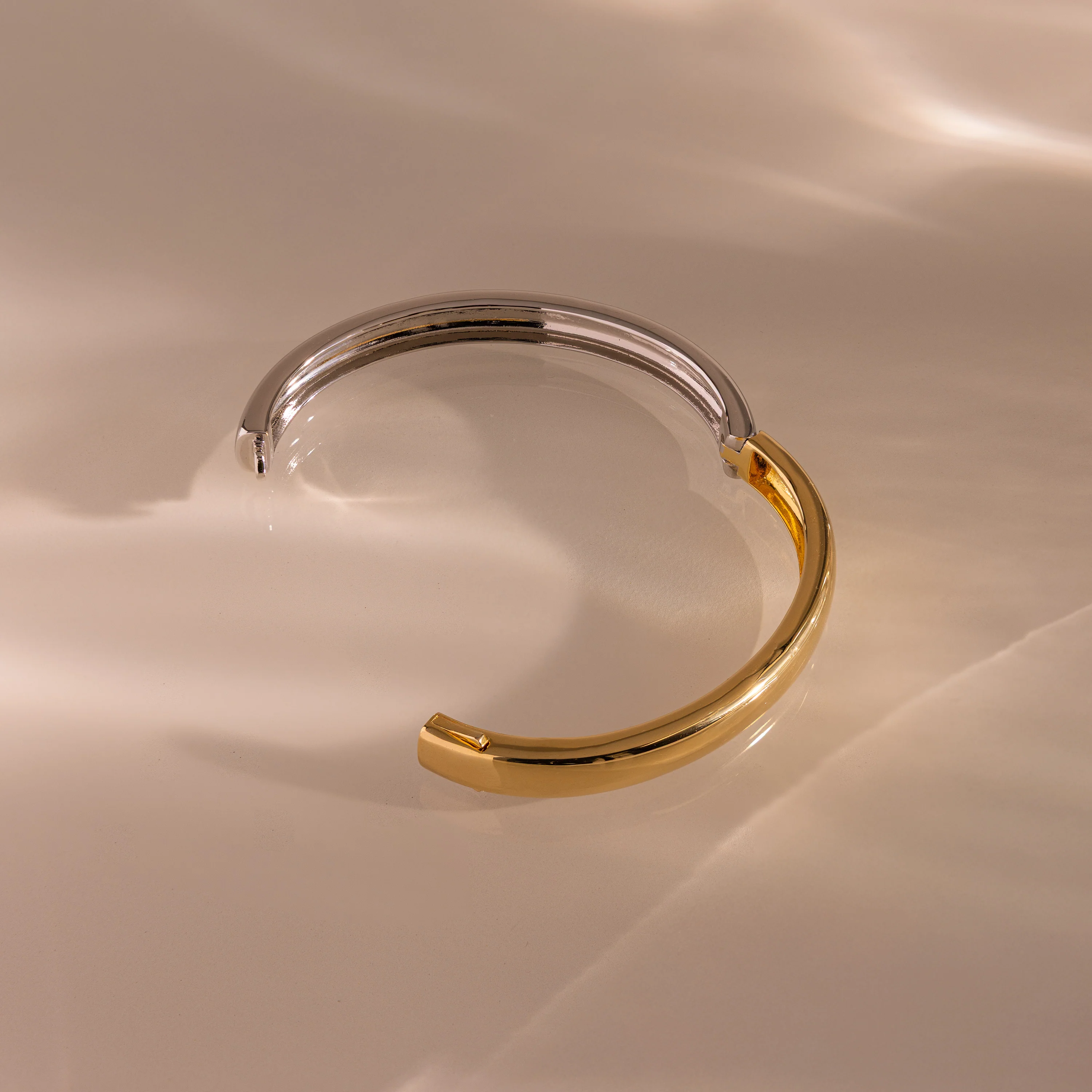 Mixed Metal Bangle - Image 5