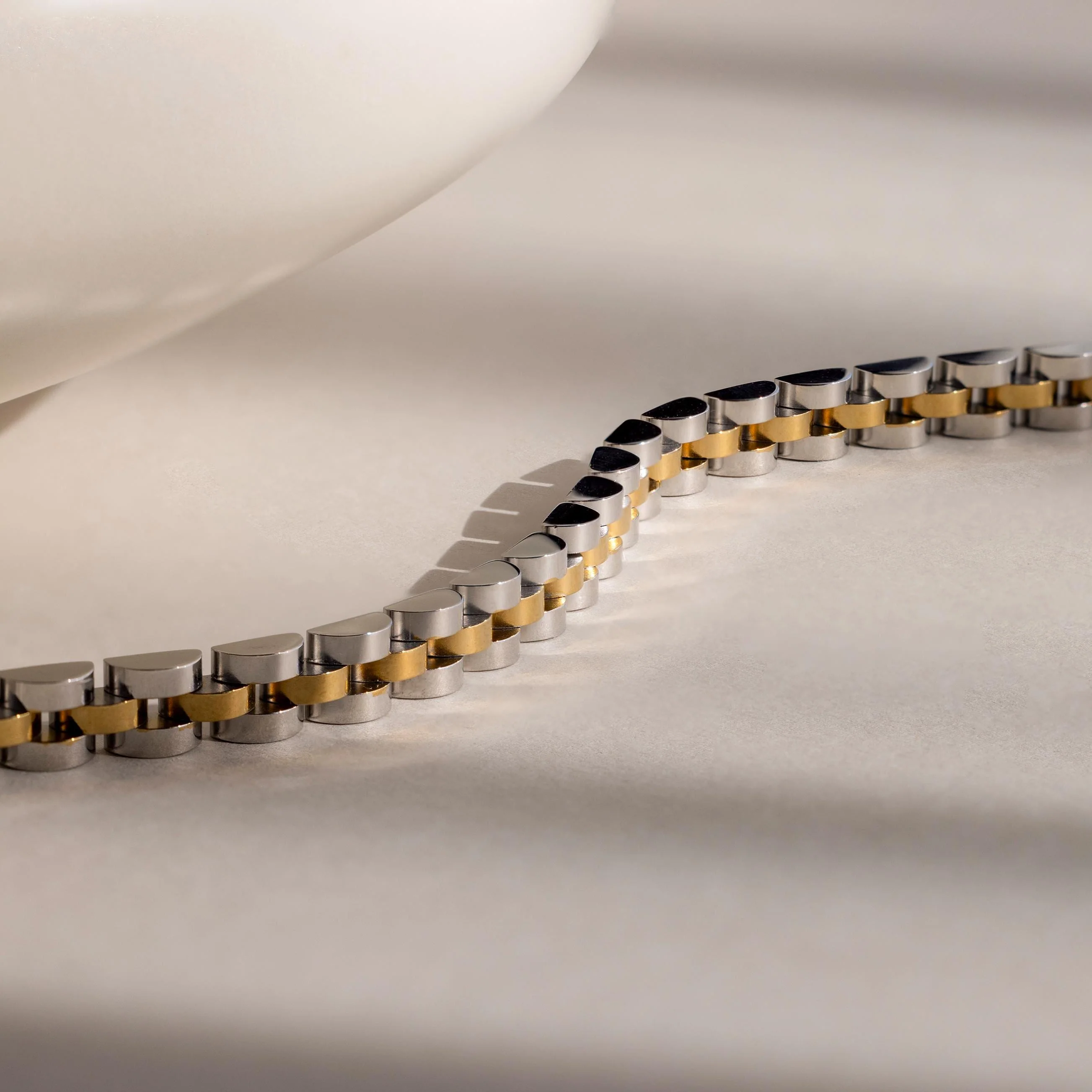 Mixed Metal Link Bracelet - Image 7