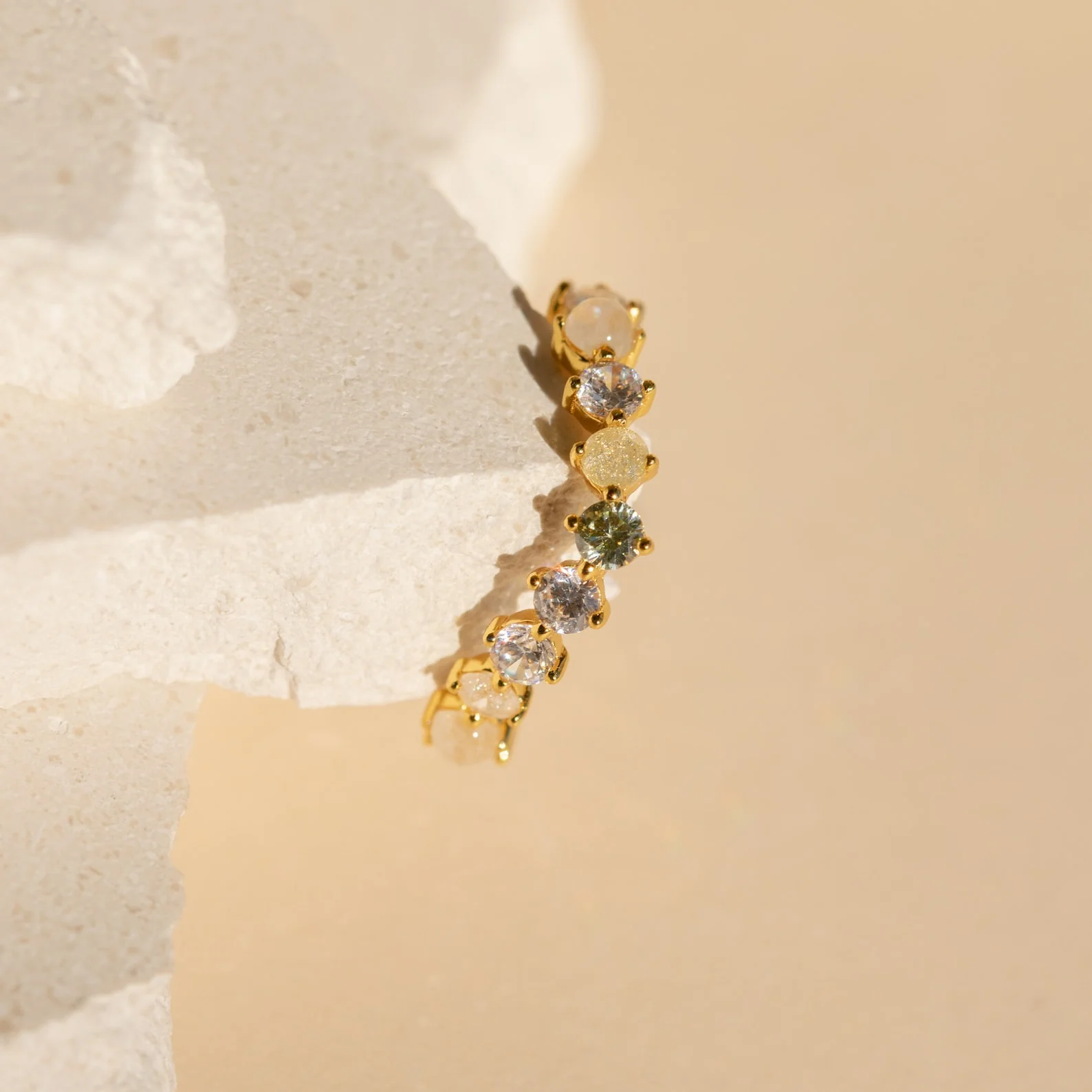 Mosaic Wave Eternity Ring - Image 3
