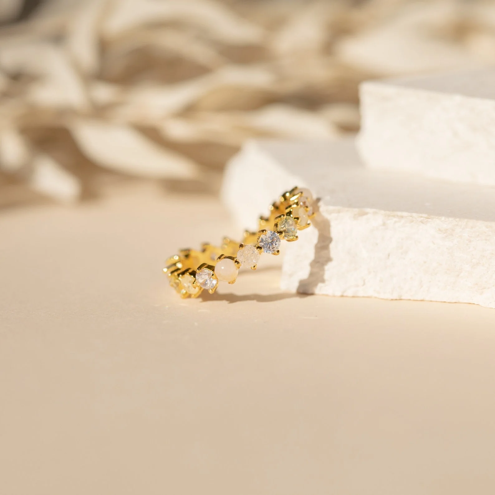 Mosaic Wave Eternity Ring - Image 4
