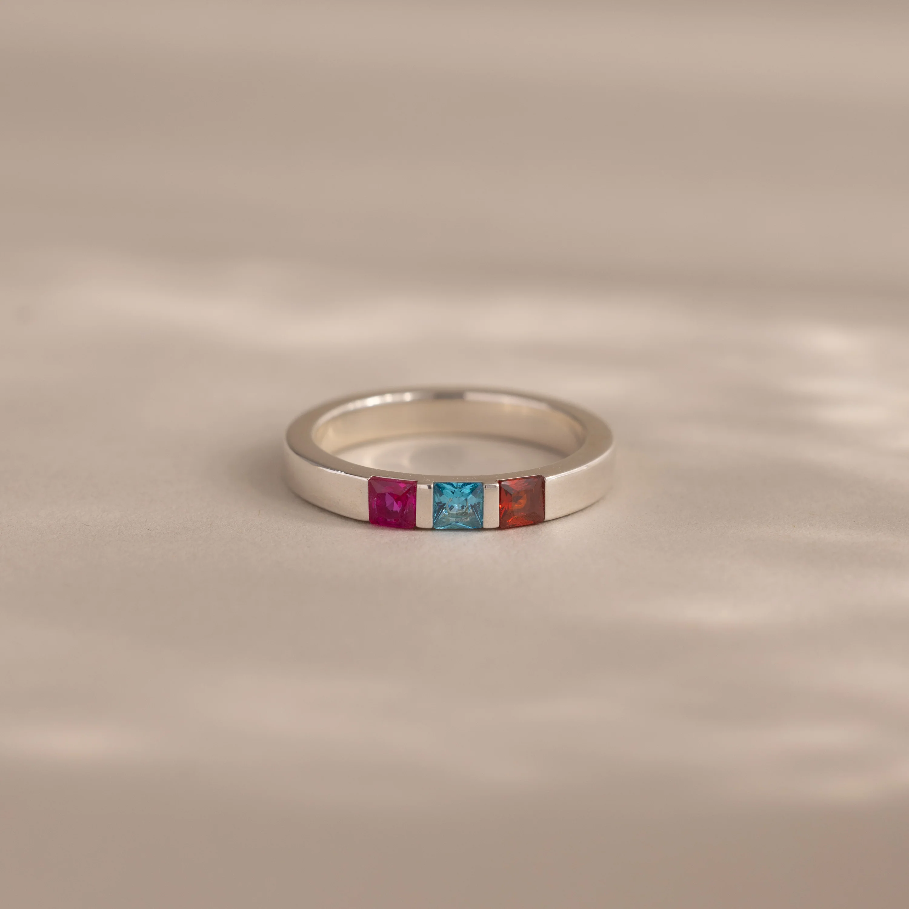 Multiple Birthstone Band - Image 5