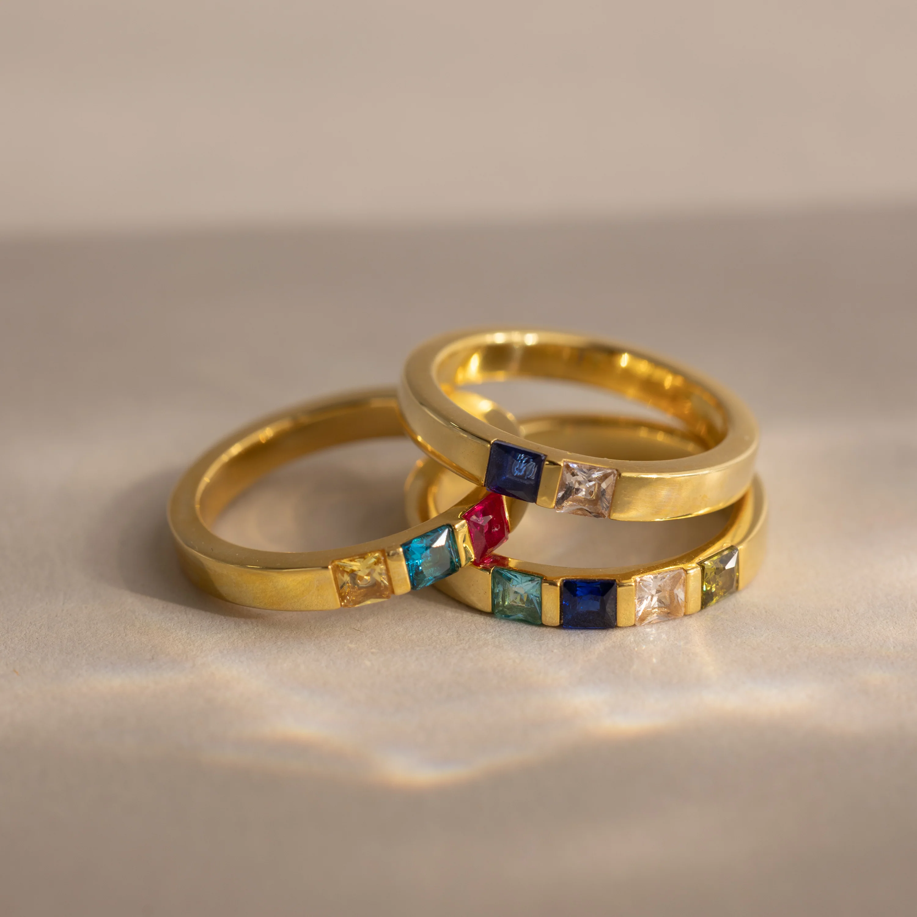 Multiple Birthstone Band - Image 7