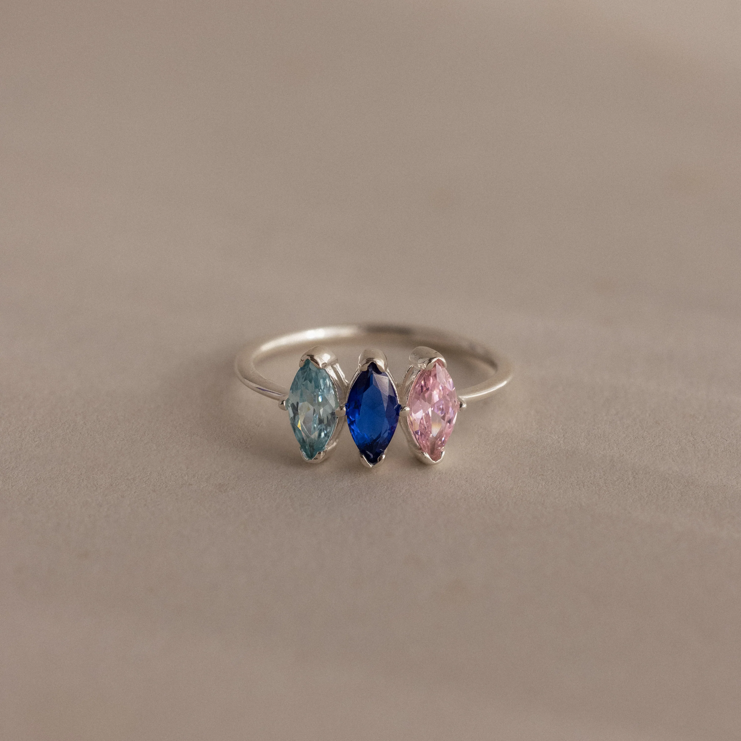 Multiple Marquise Birthstone Ring - Image 2