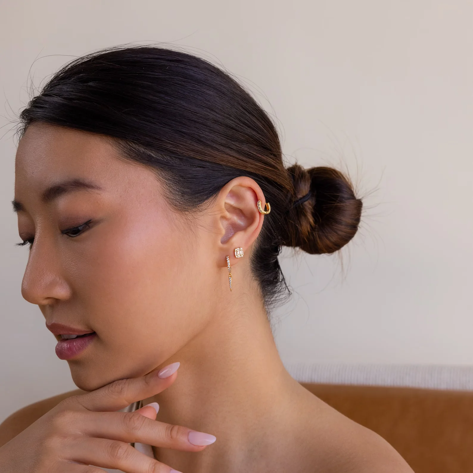 Mystery Earrings Box in 18K Gold - Image 7