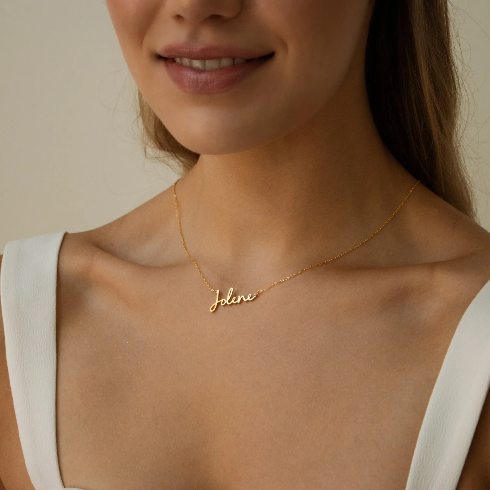 Nella Name Necklace - Image 4