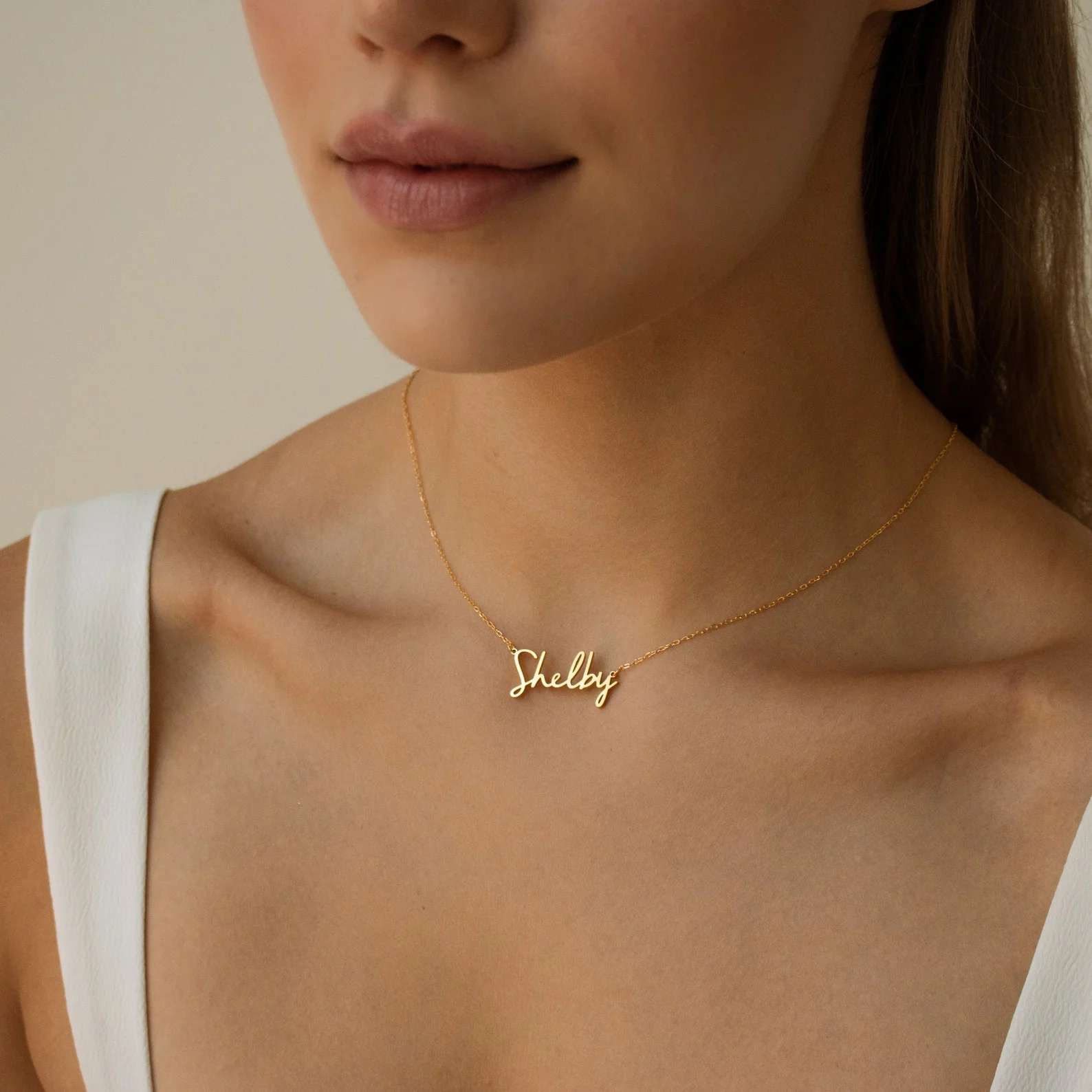 Nella Name Necklace - Image 6