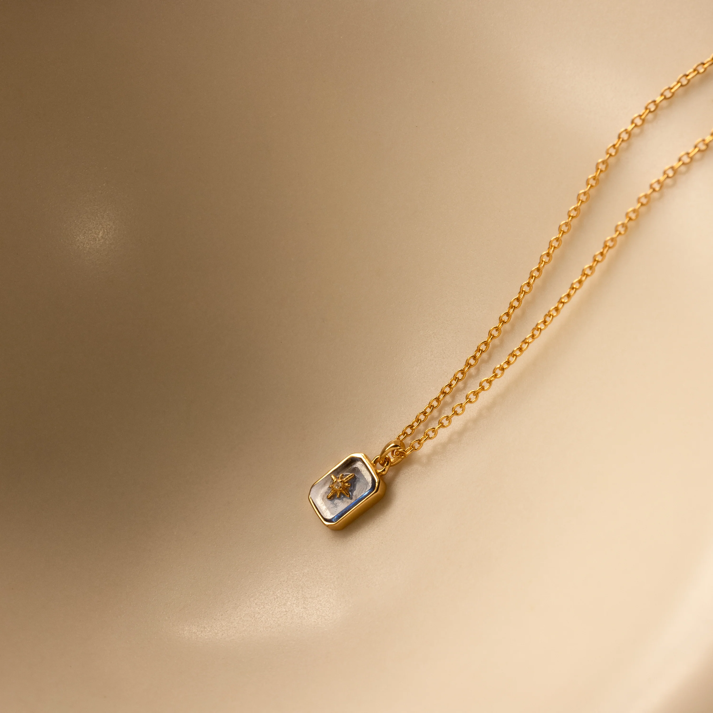 North Star Aquamarine Necklace - Image 3