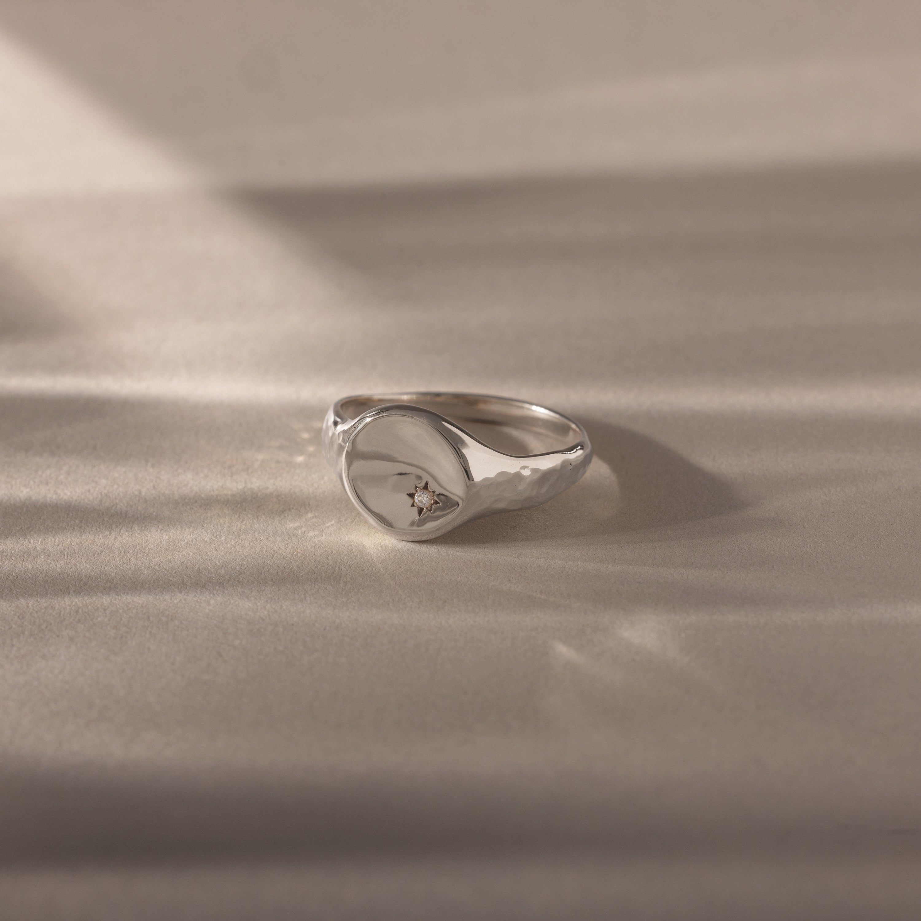 North Star Ruby Signet Ring - Image 5