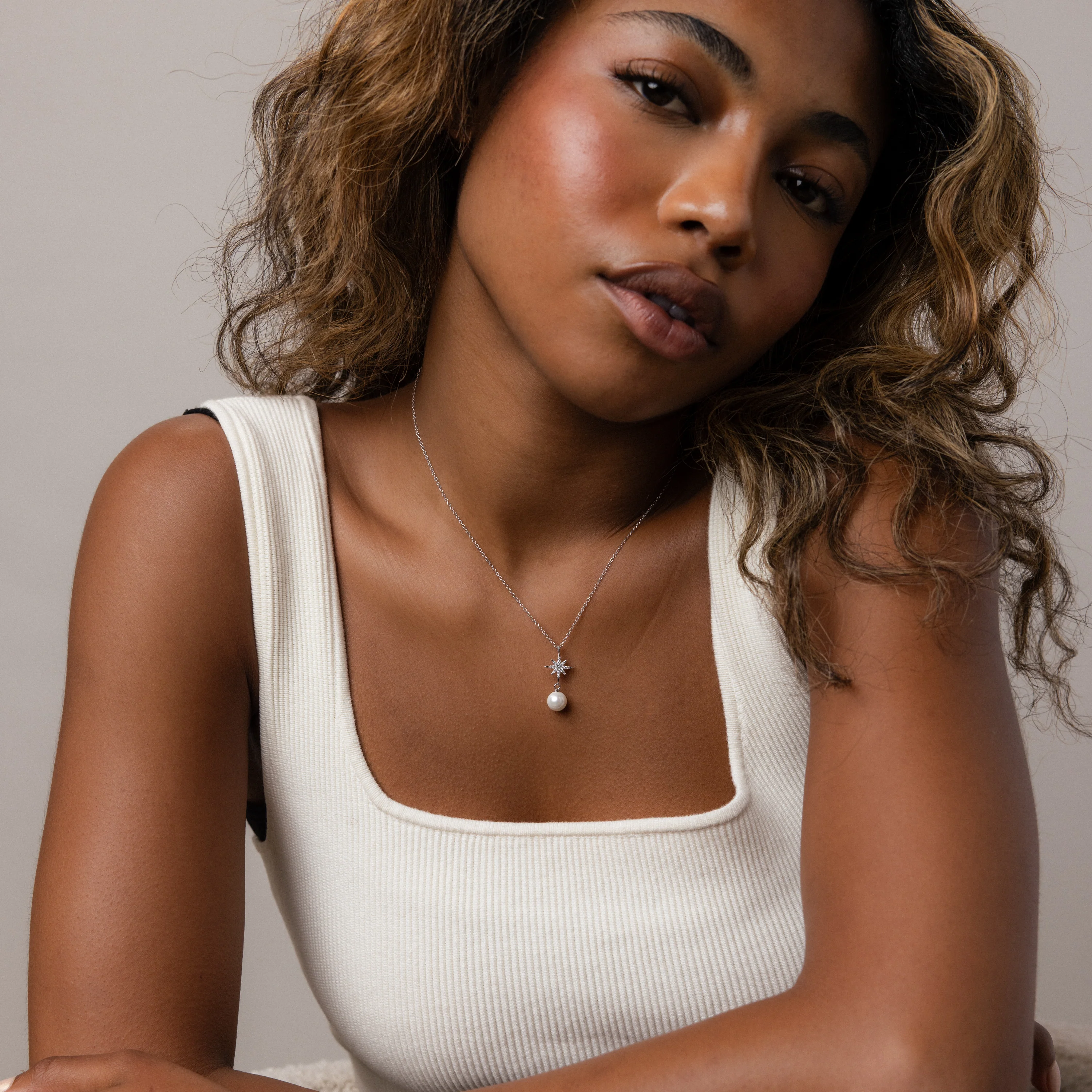 North Star Pearl Necklace - Image 5