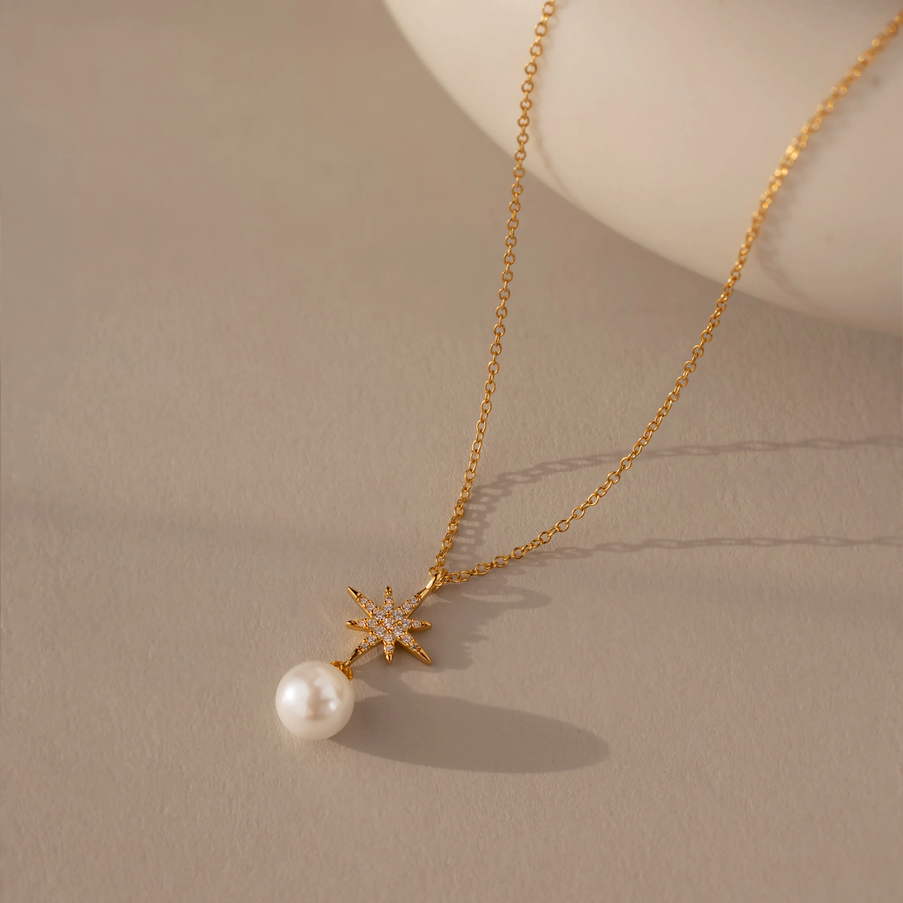 North Star Pearl Necklace - Image 6
