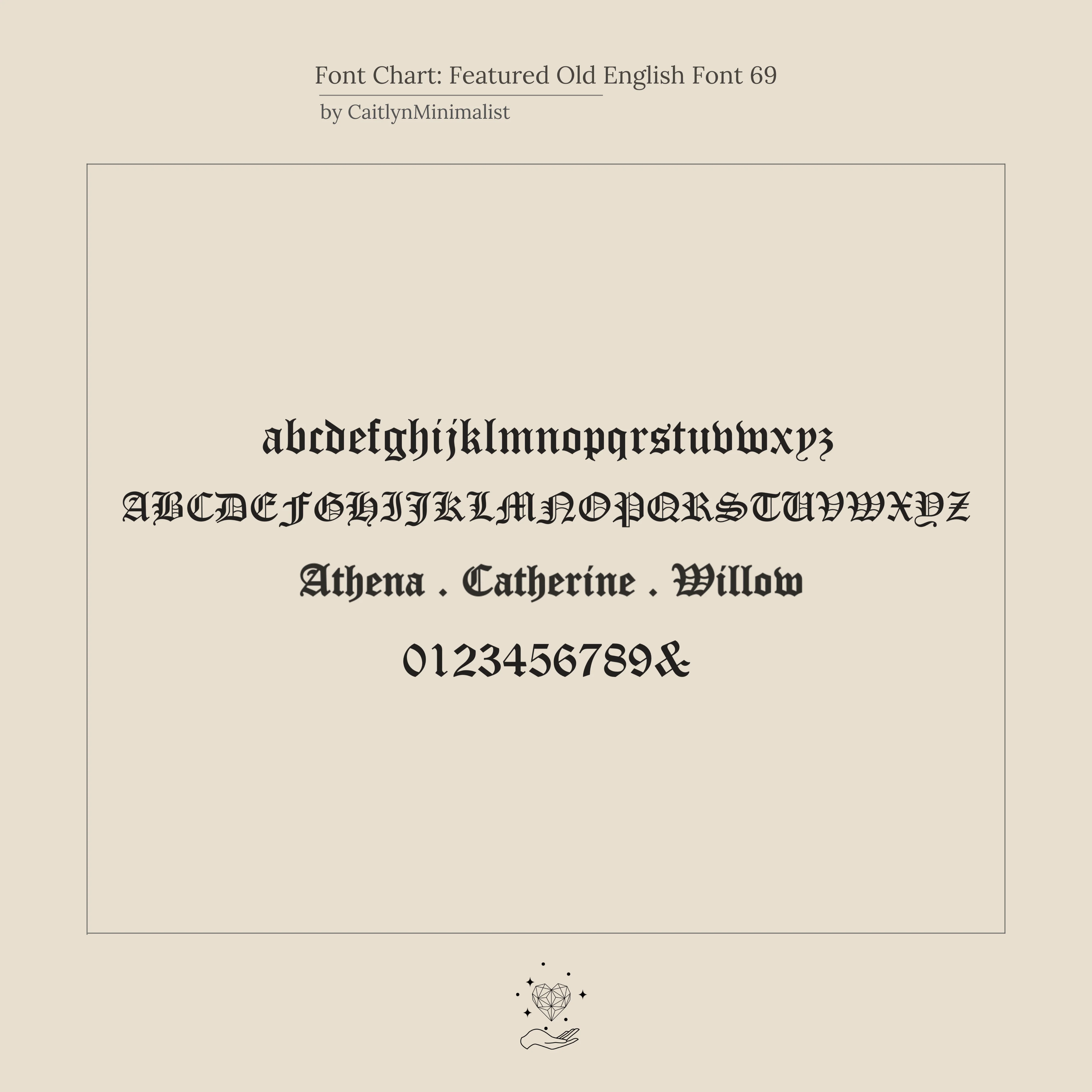 Old English Name Necklace - Image 5