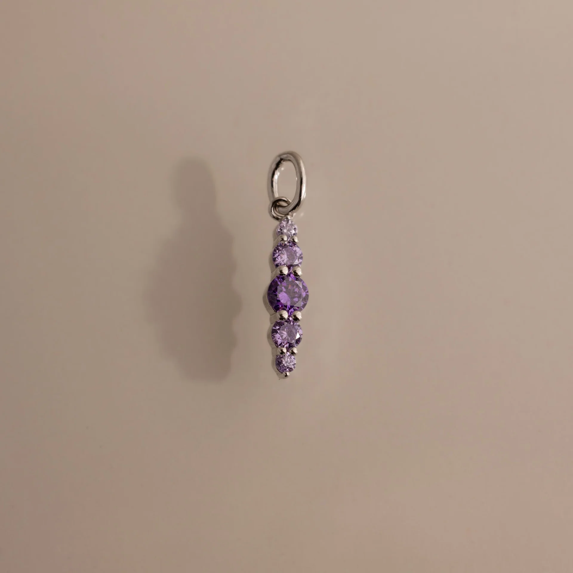 Ombre Lace Amethyst Charm - Image 3