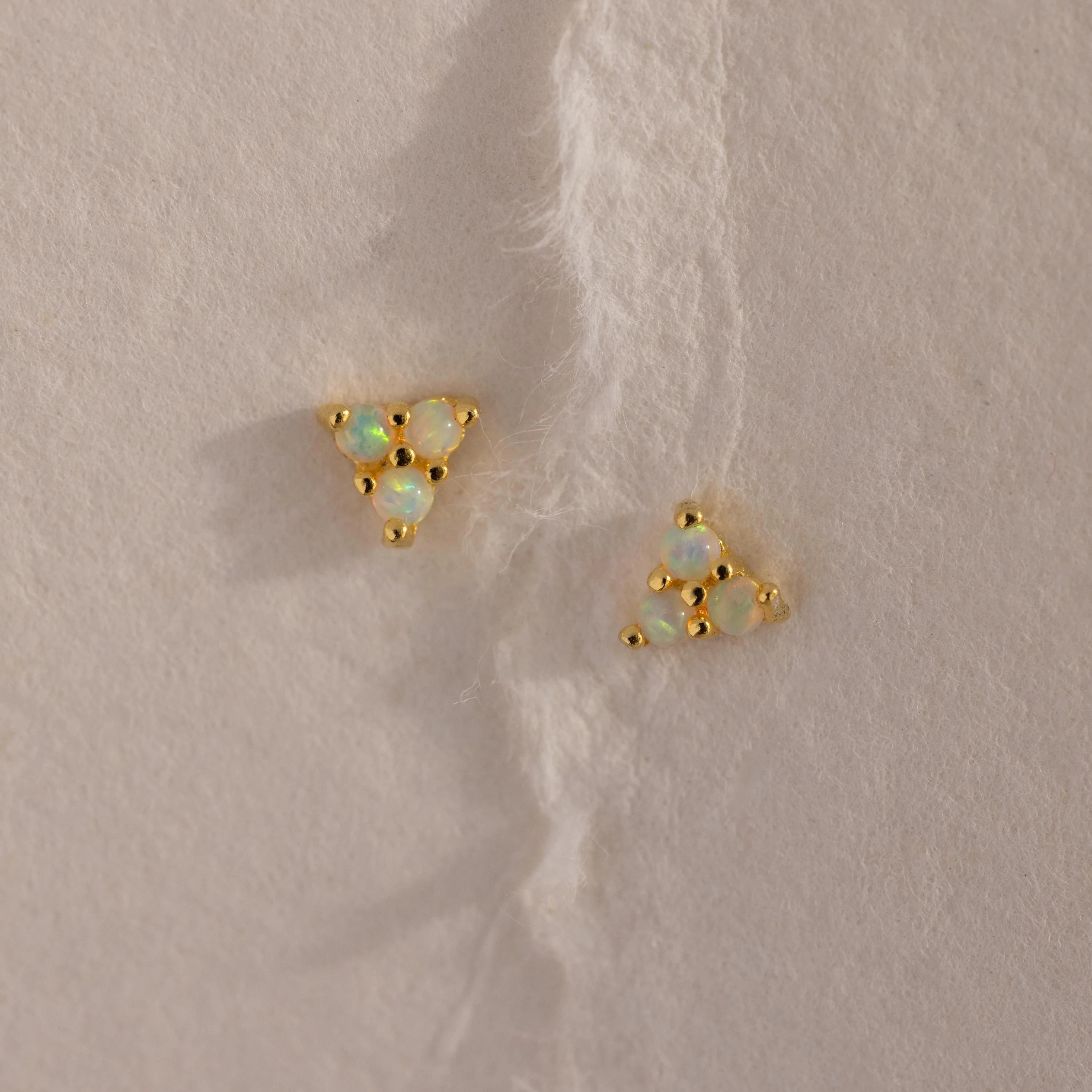 Opal Cluster Flatback Studs - Image 7