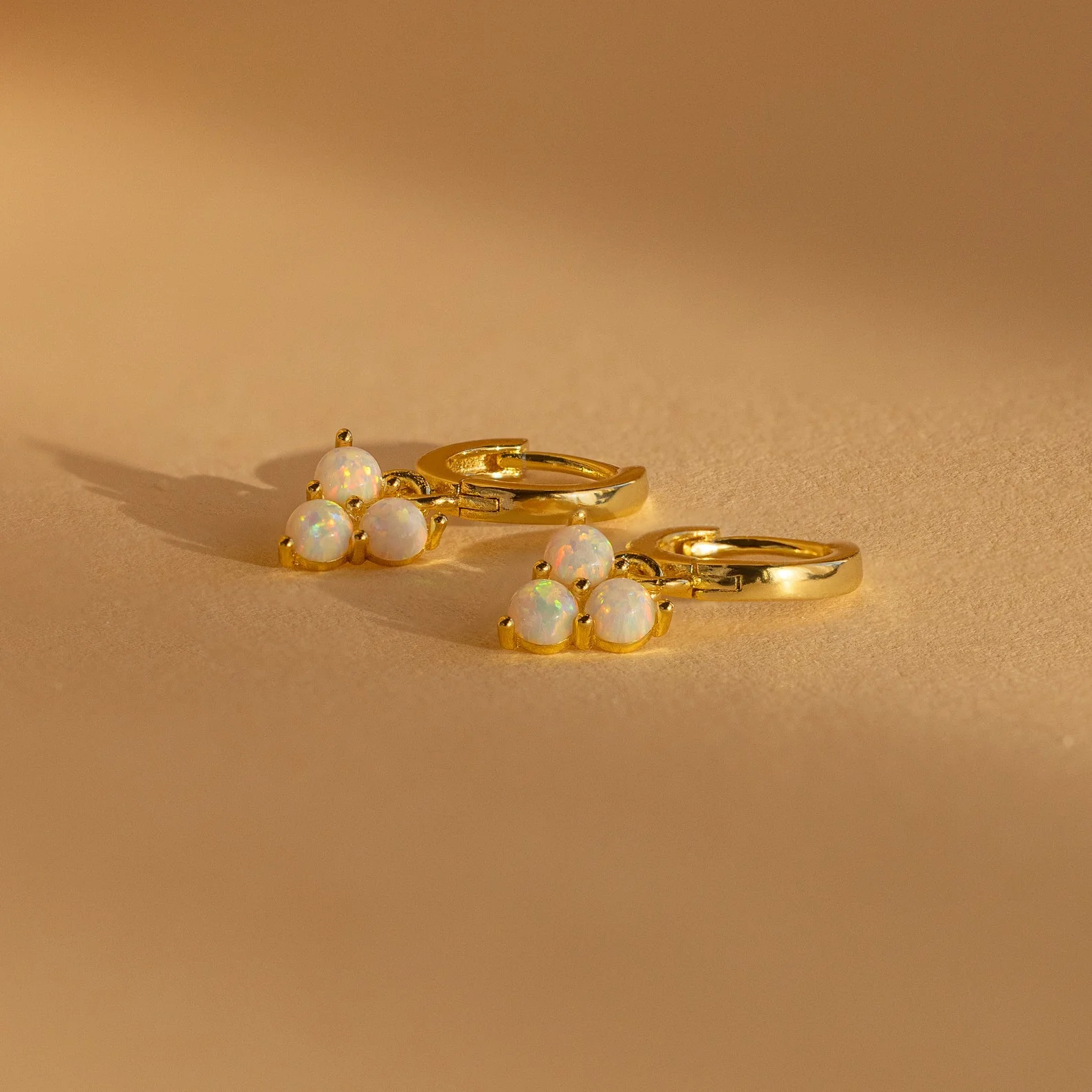 Opal Cluster Huggies - Image 7