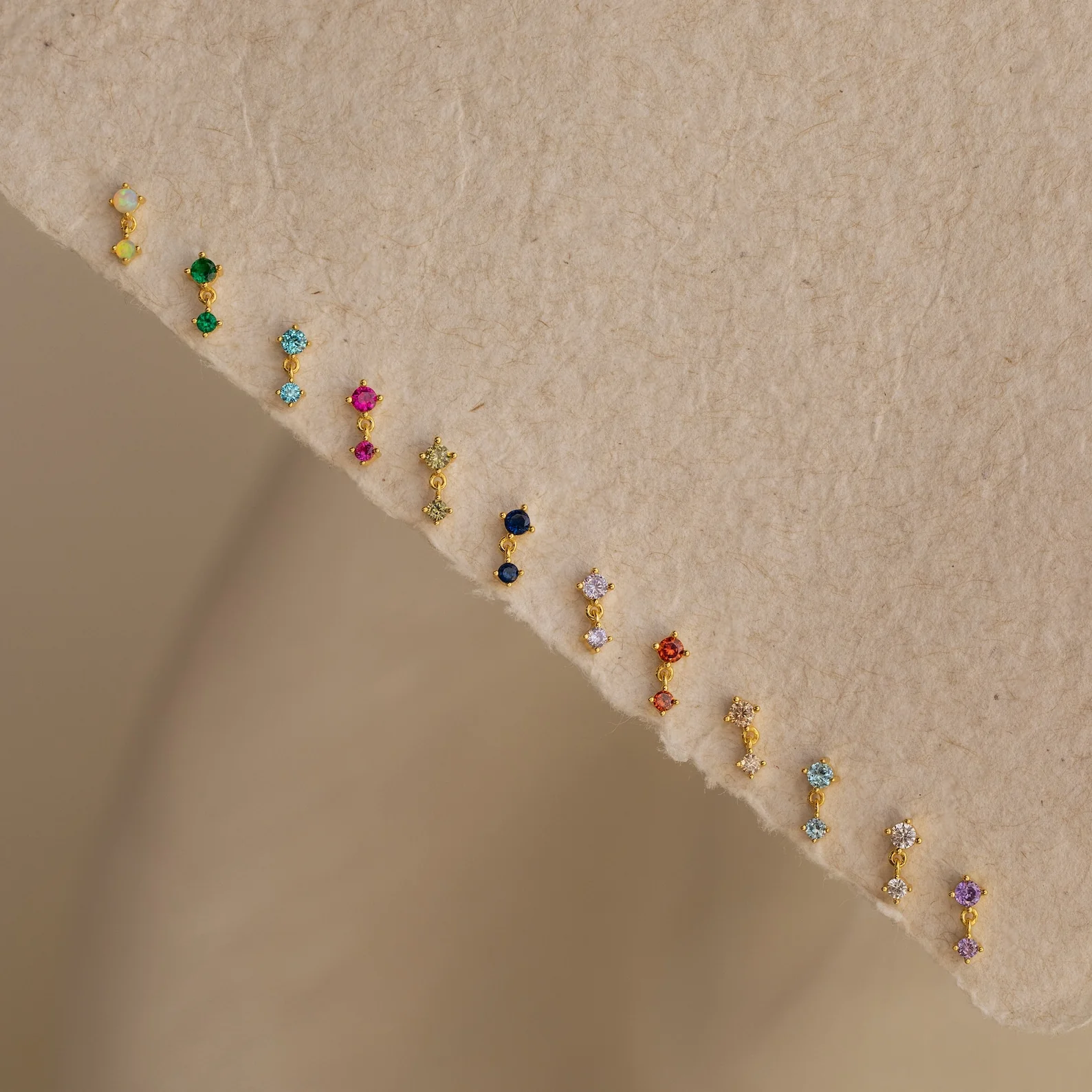 Opal Drop Studs - Image 3