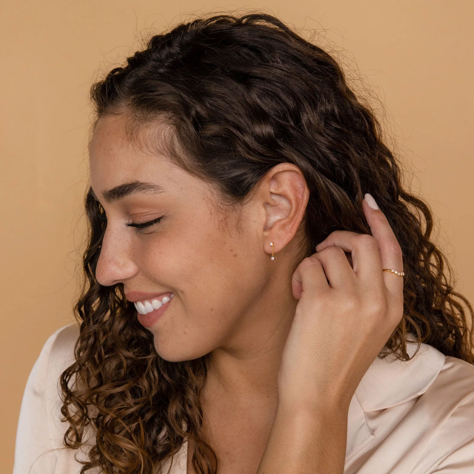 Opal Drop Studs - Image 3