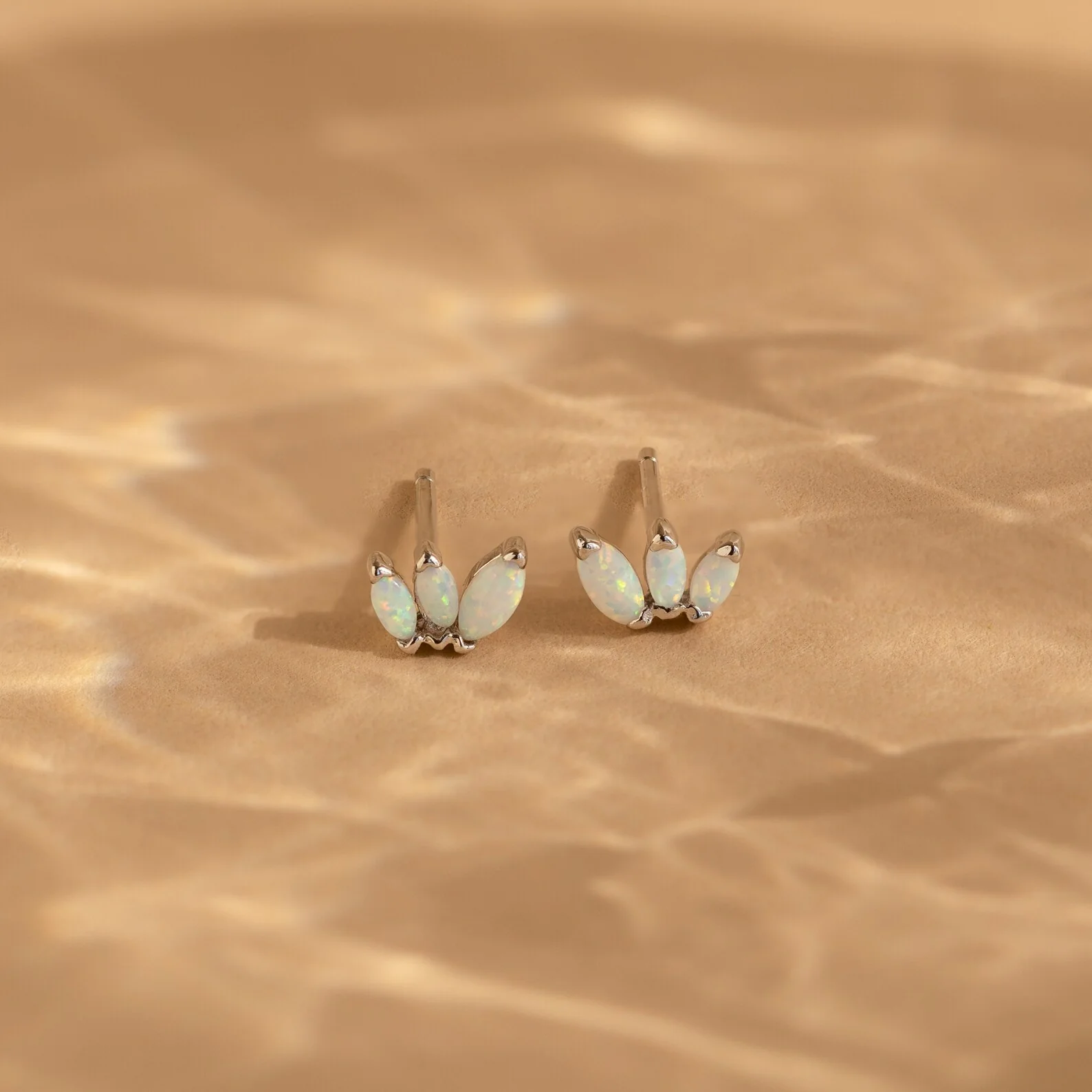 Opal Marquise Studs - Image 5