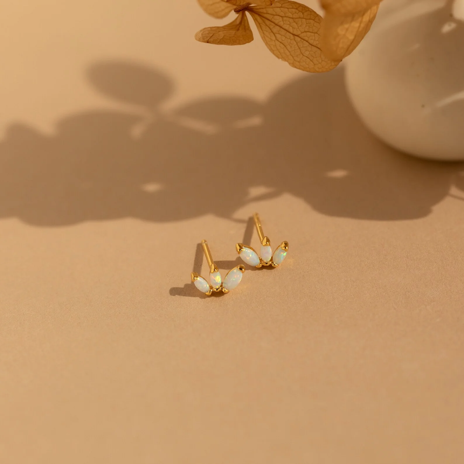 Opal Marquise Studs - Image 7