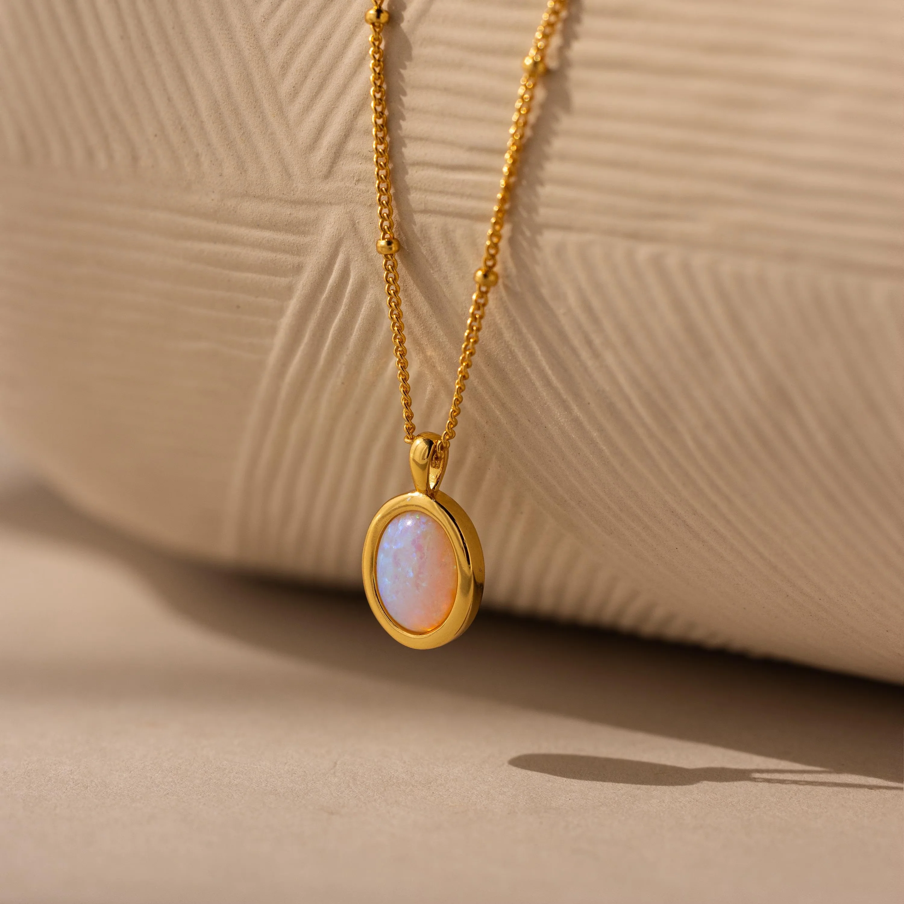 Opal Pendant Necklace - Image 2