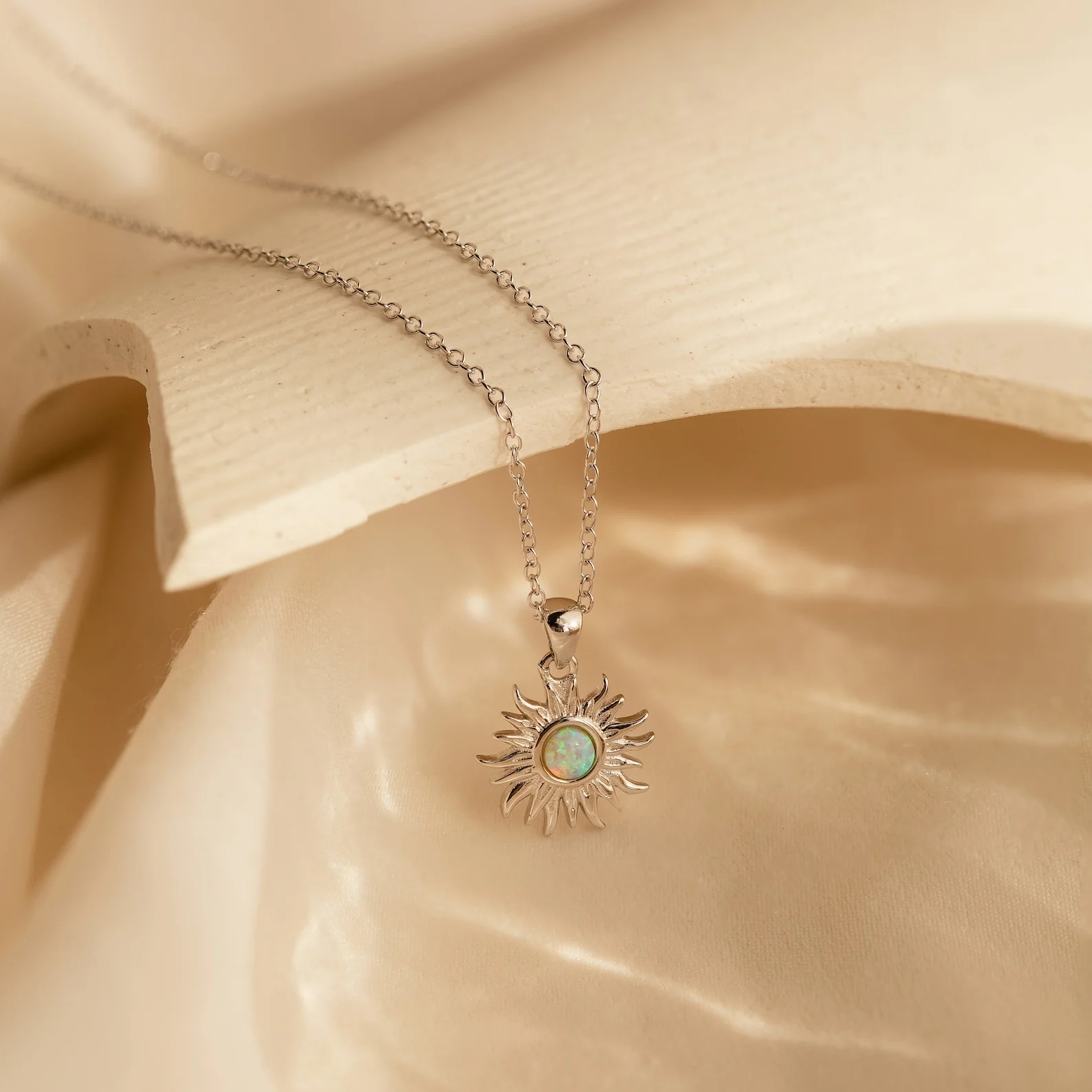 Opal Sun Necklace - Image 5