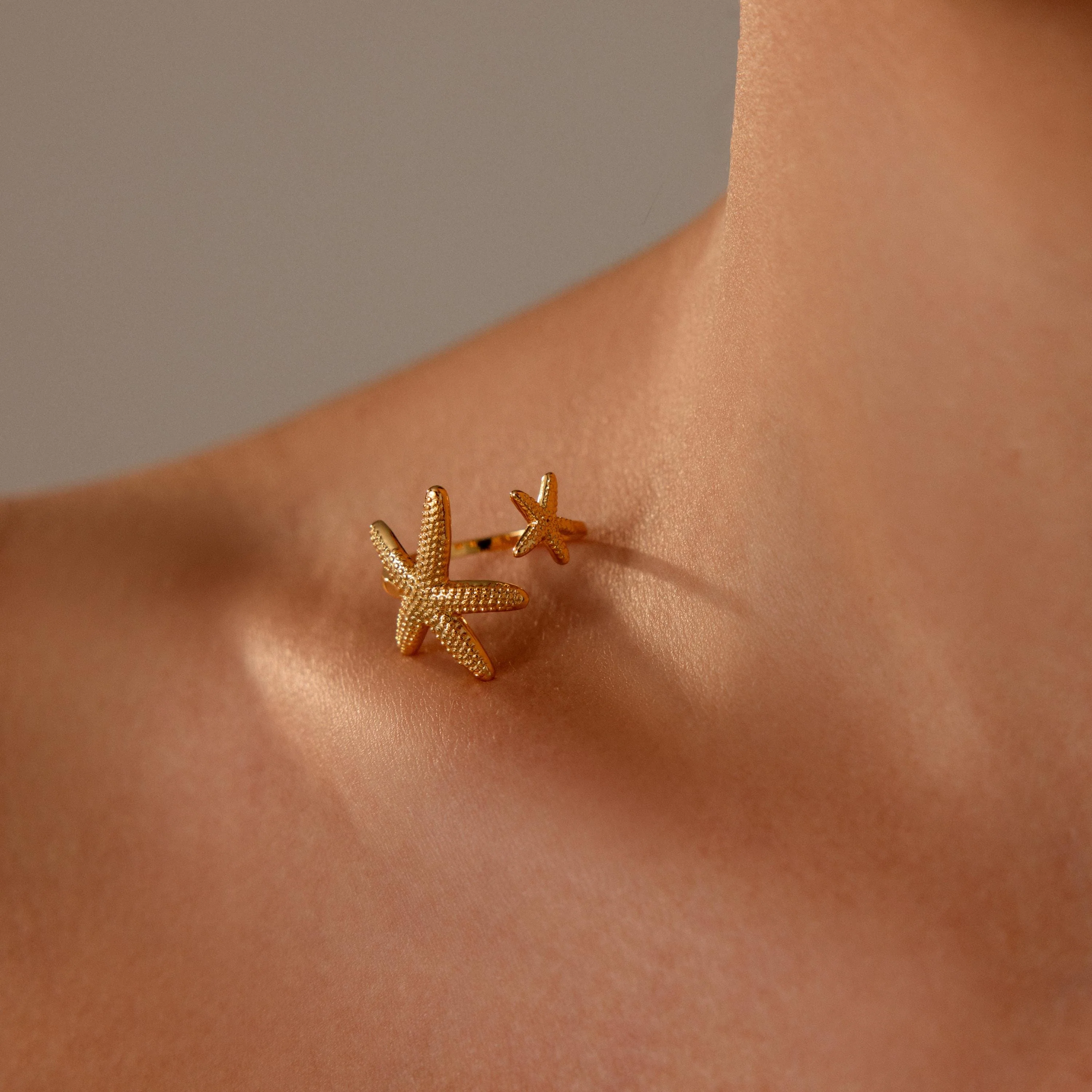 Open Duo Starfish Ring - Image 6