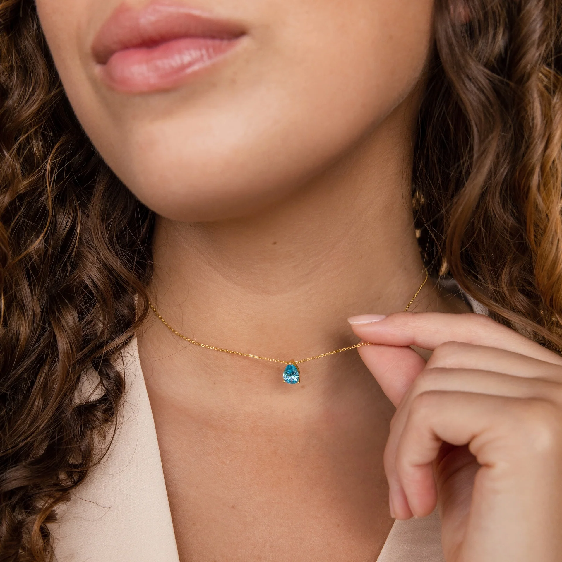 Ophelia Birthstone Necklace - Image 2