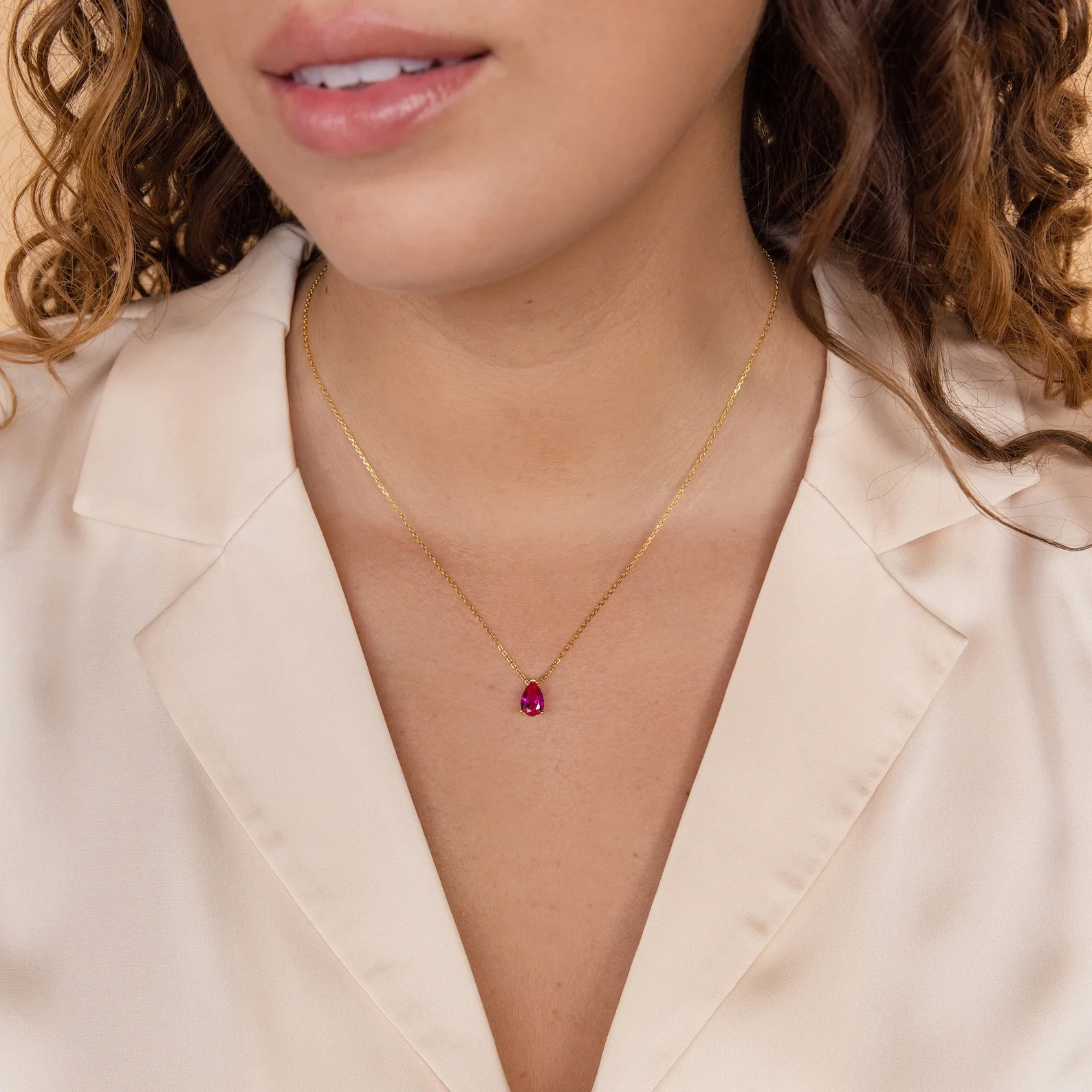 Ophelia Ruby Necklace - Image 6