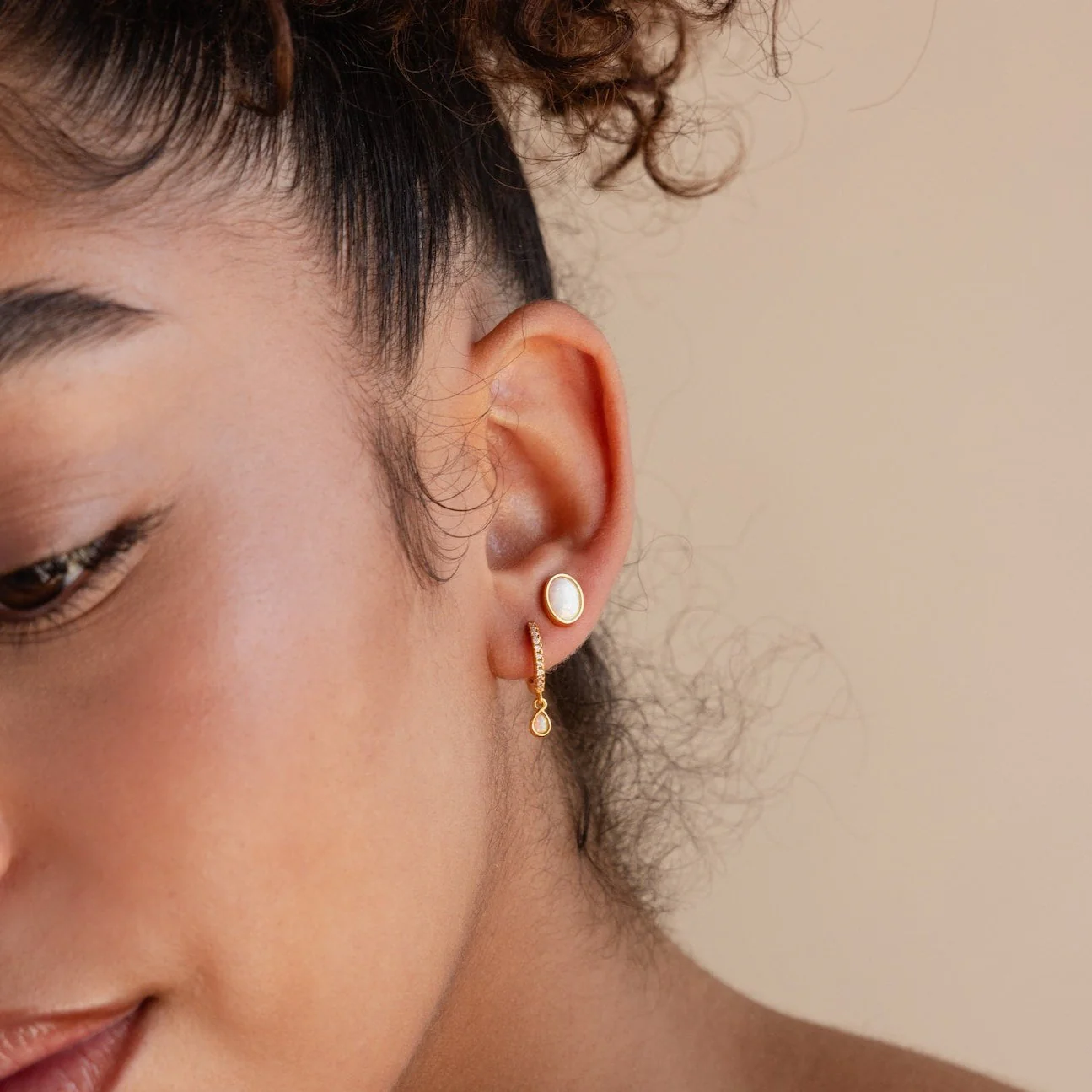 Oval Opal Studs - Image 8