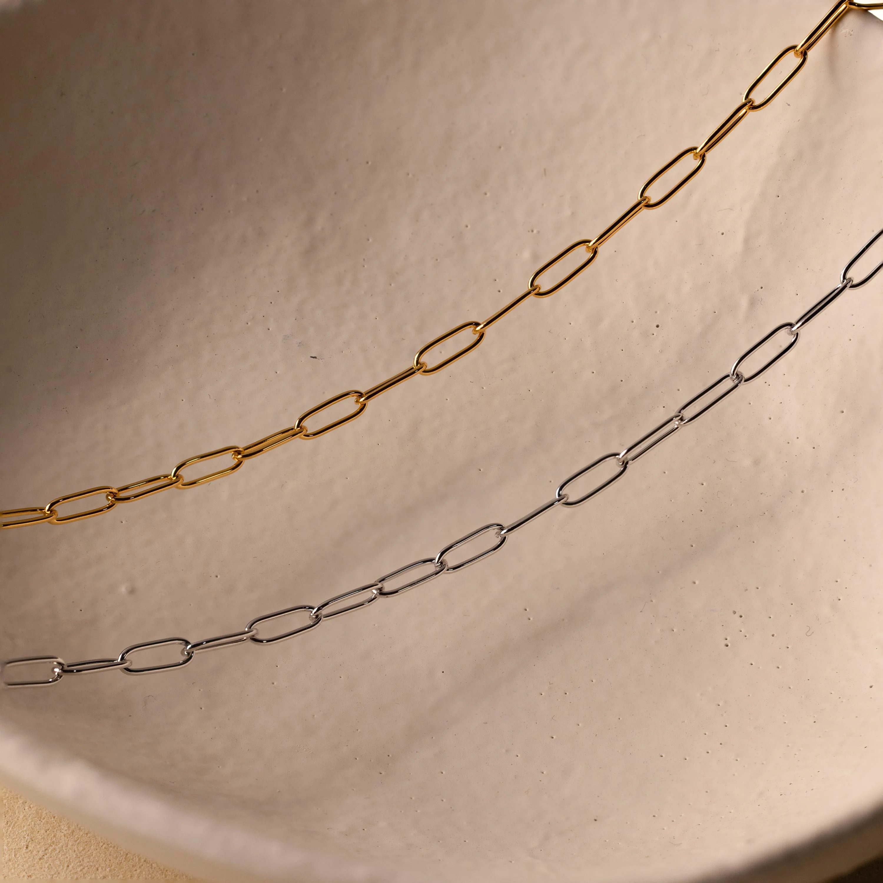 Paperclip Chain Necklace - Image 3