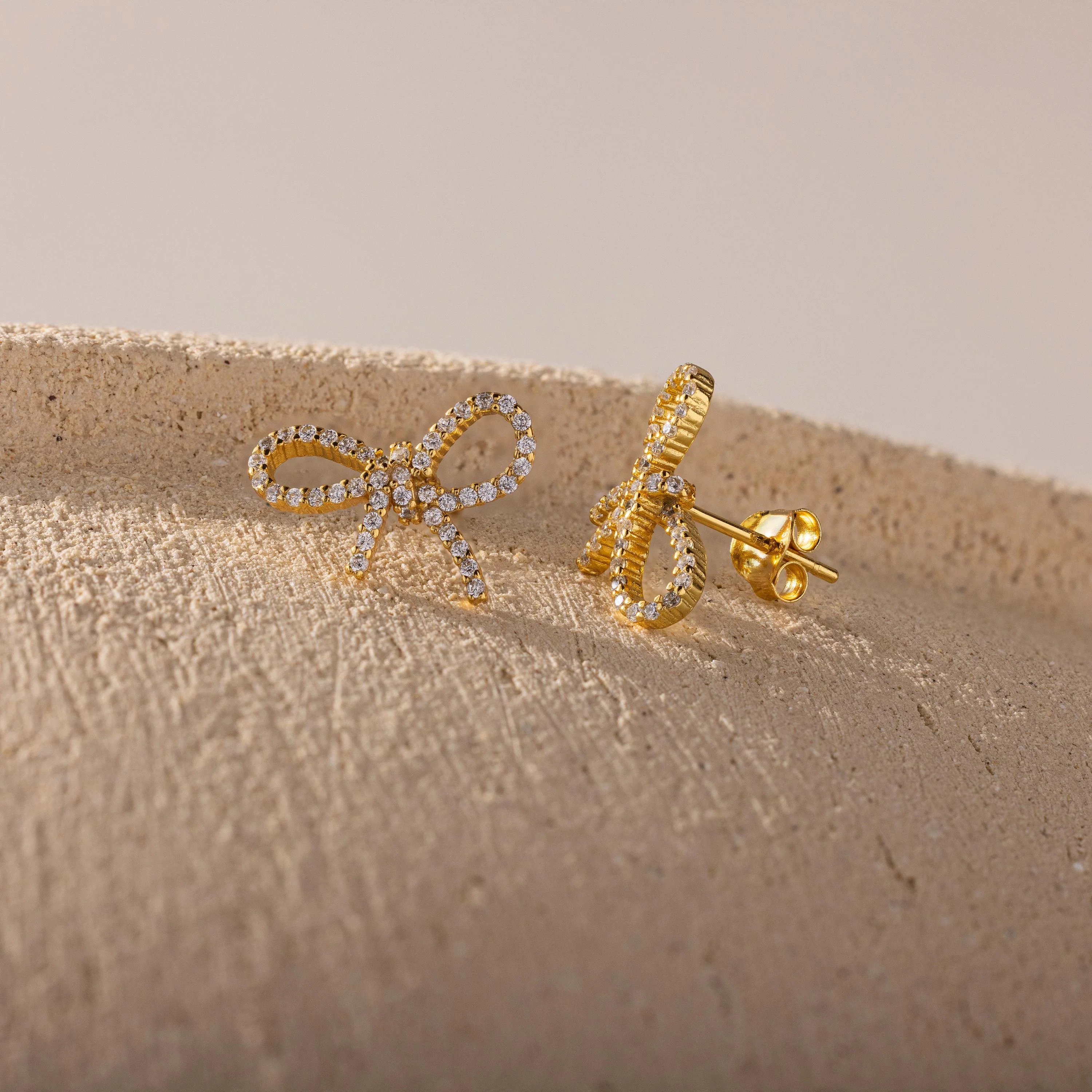 Pave Bow Studs - Image 5