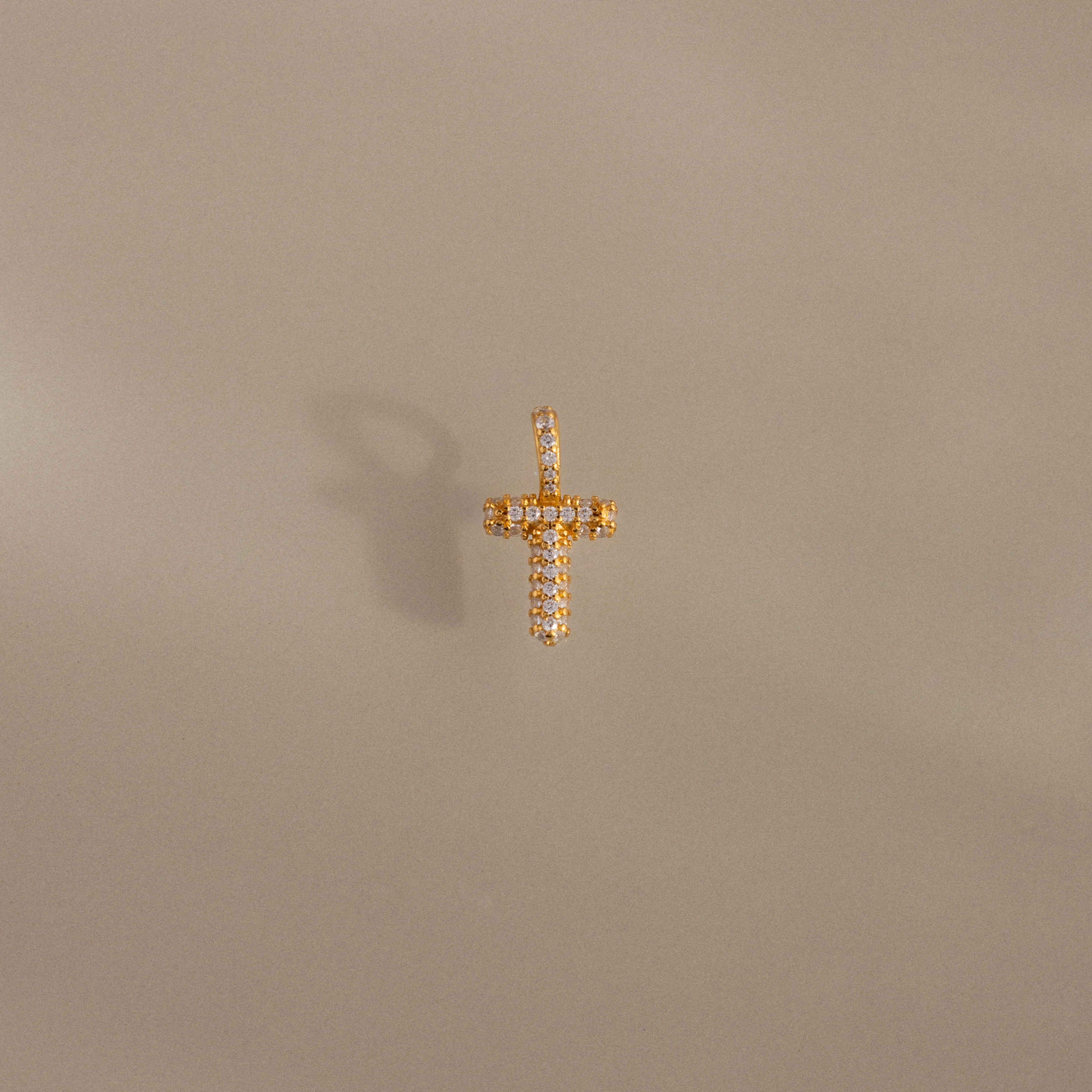 Pave Bubble Letter Charm - Image 27