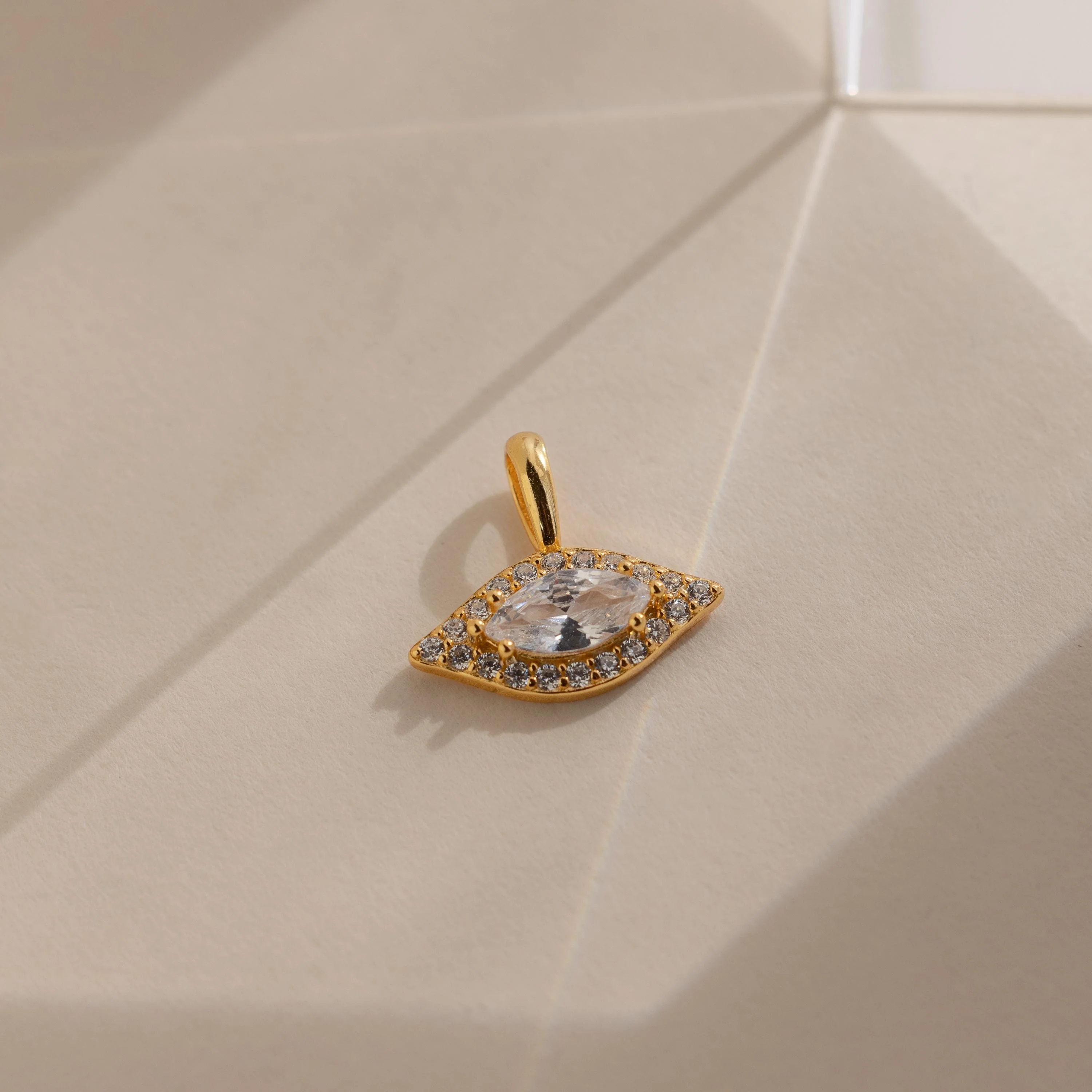 Pave Evil Eye Charm - Image 3