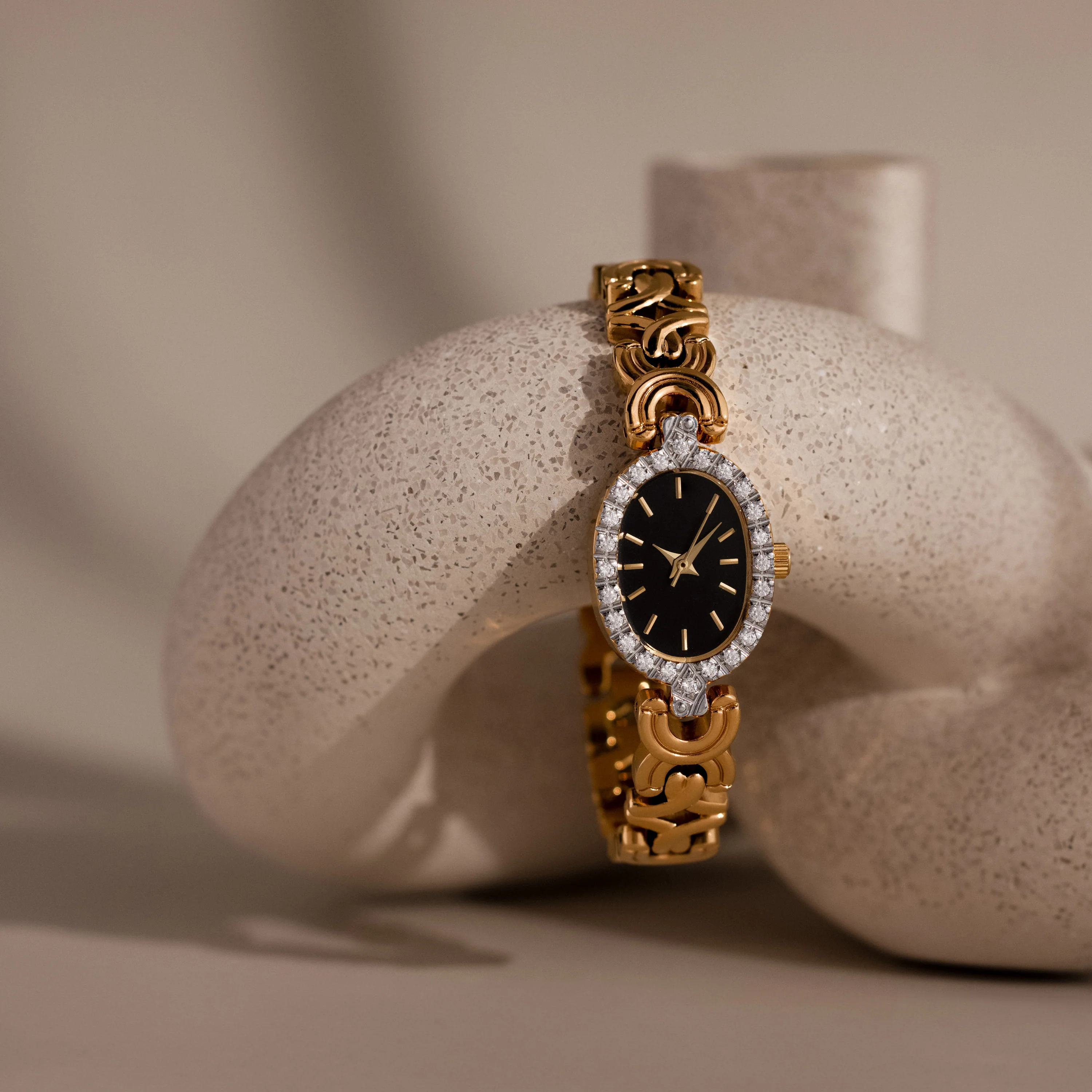 Pave Onyx Timepiece - Image 7