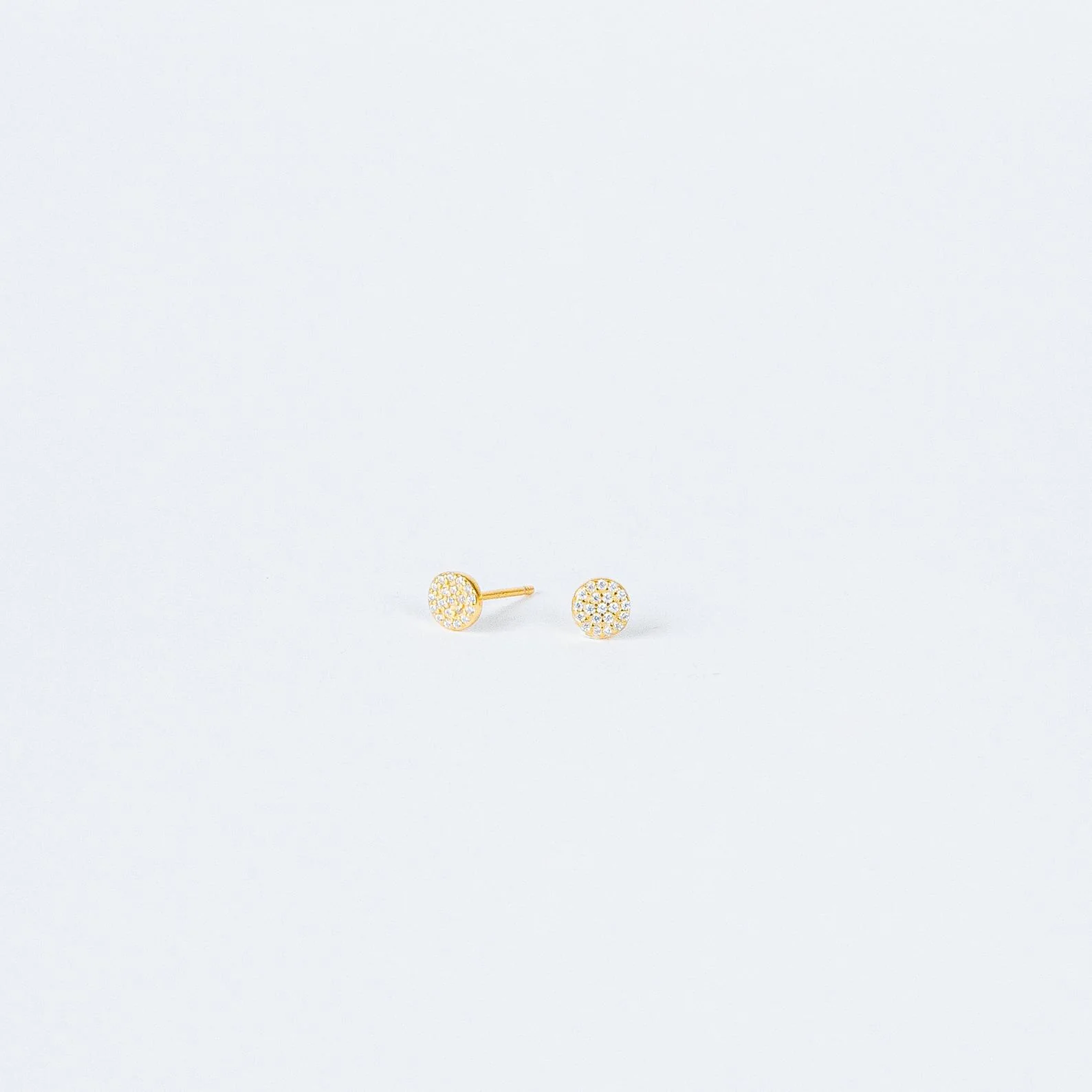Pave Round Studs - Image 3